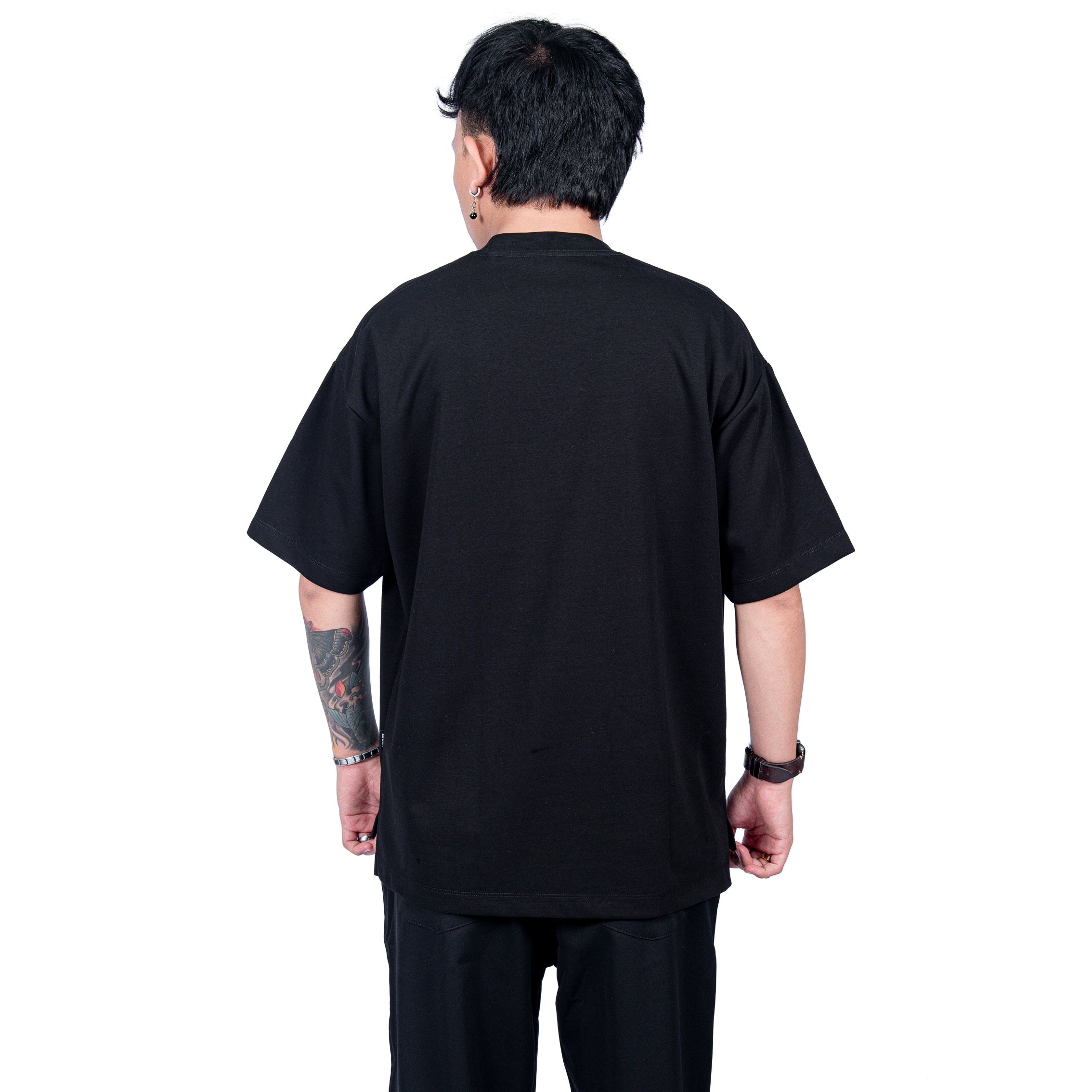 Inspired27 Tshirt Oversize - Texta Bk| Black