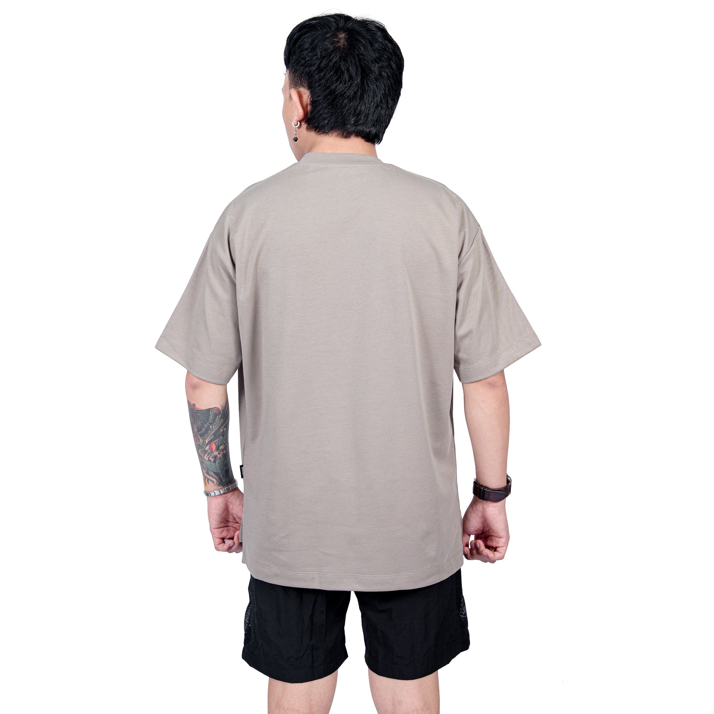 Inspired27 Tshirt Oversize - Texta Kh| Khaki