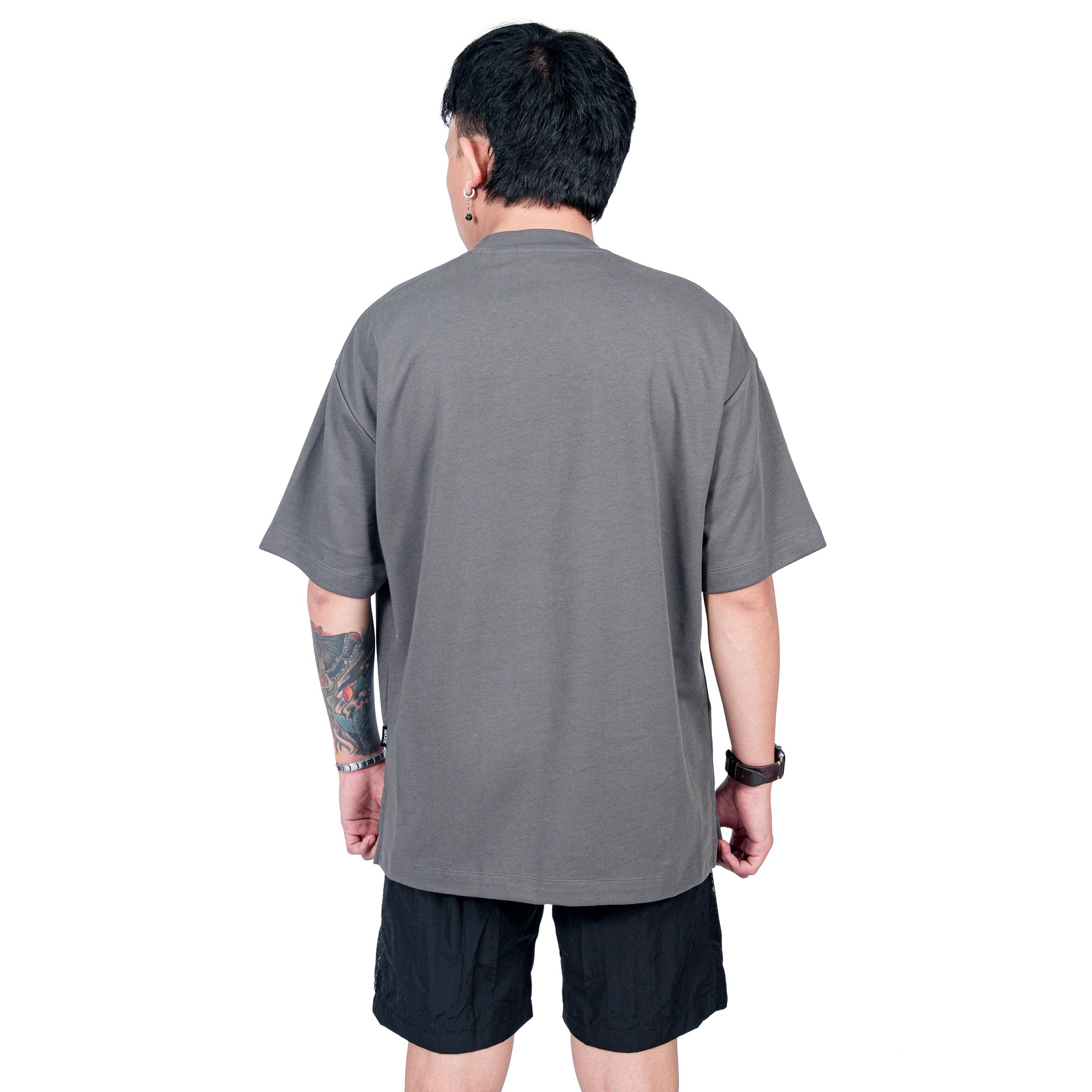 Inspired27 Tshirt Oversize - Texta Dg| Dark Grey
