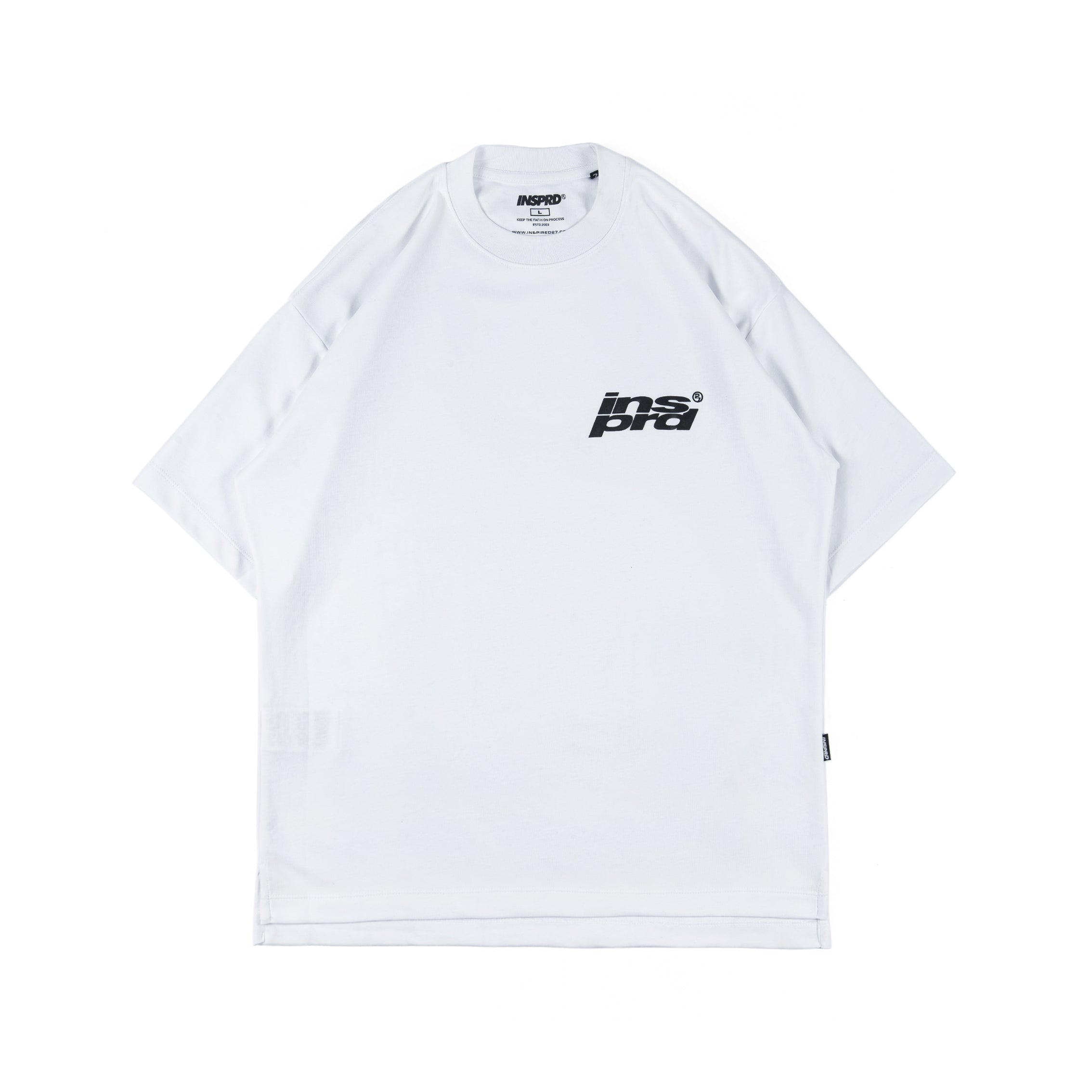 Inspired27 Tshirt Oversize - Texta Wh | White
