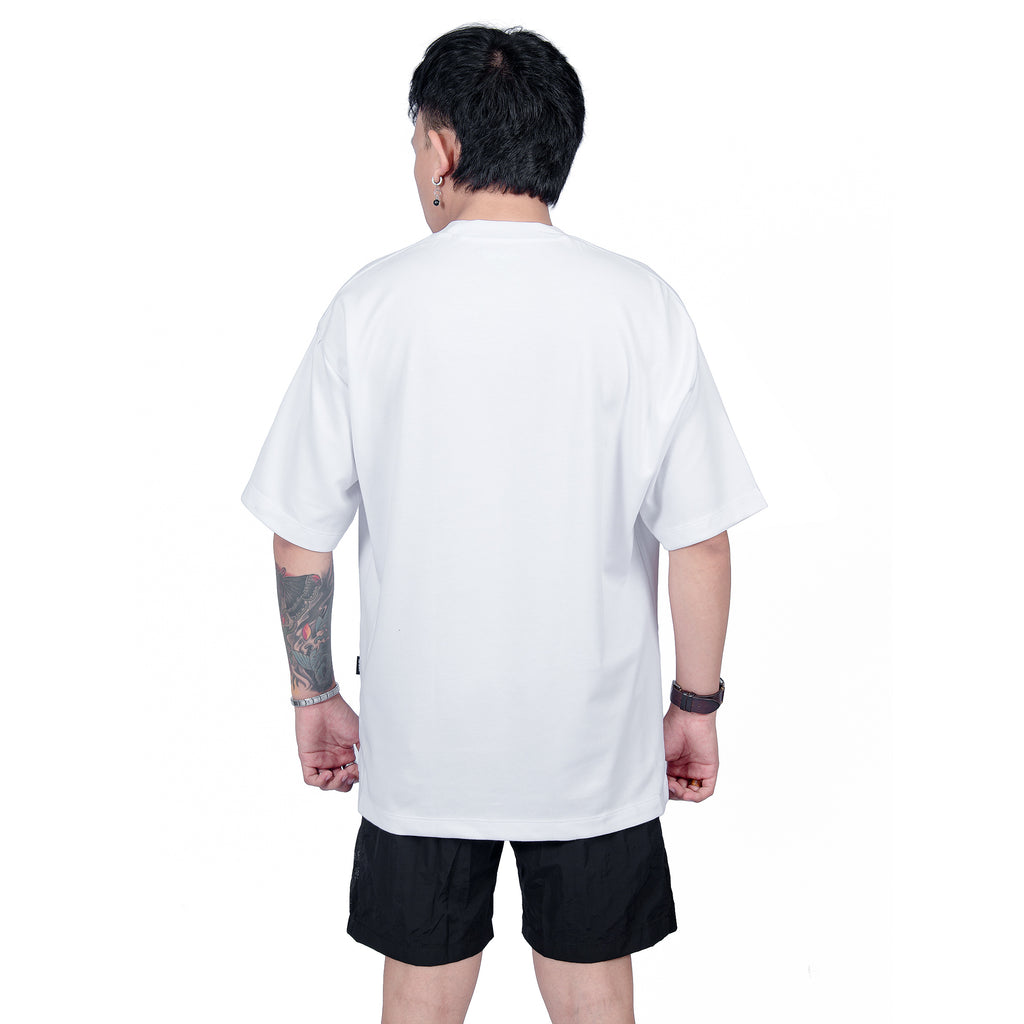 Inspired27 Tshirt Oversize - Texta Wh | White