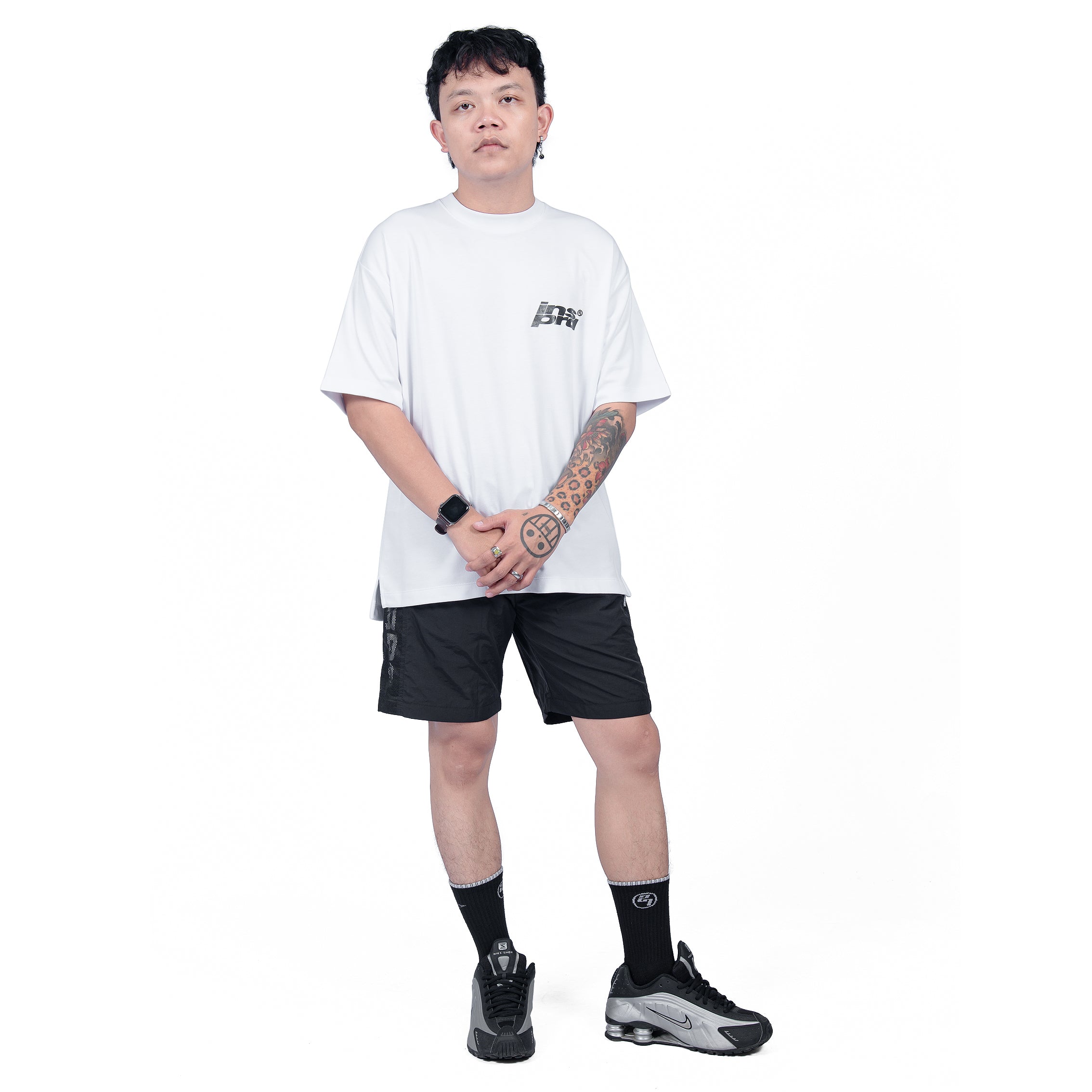 Inspired27 Tshirt Oversize - Texta Wh | White