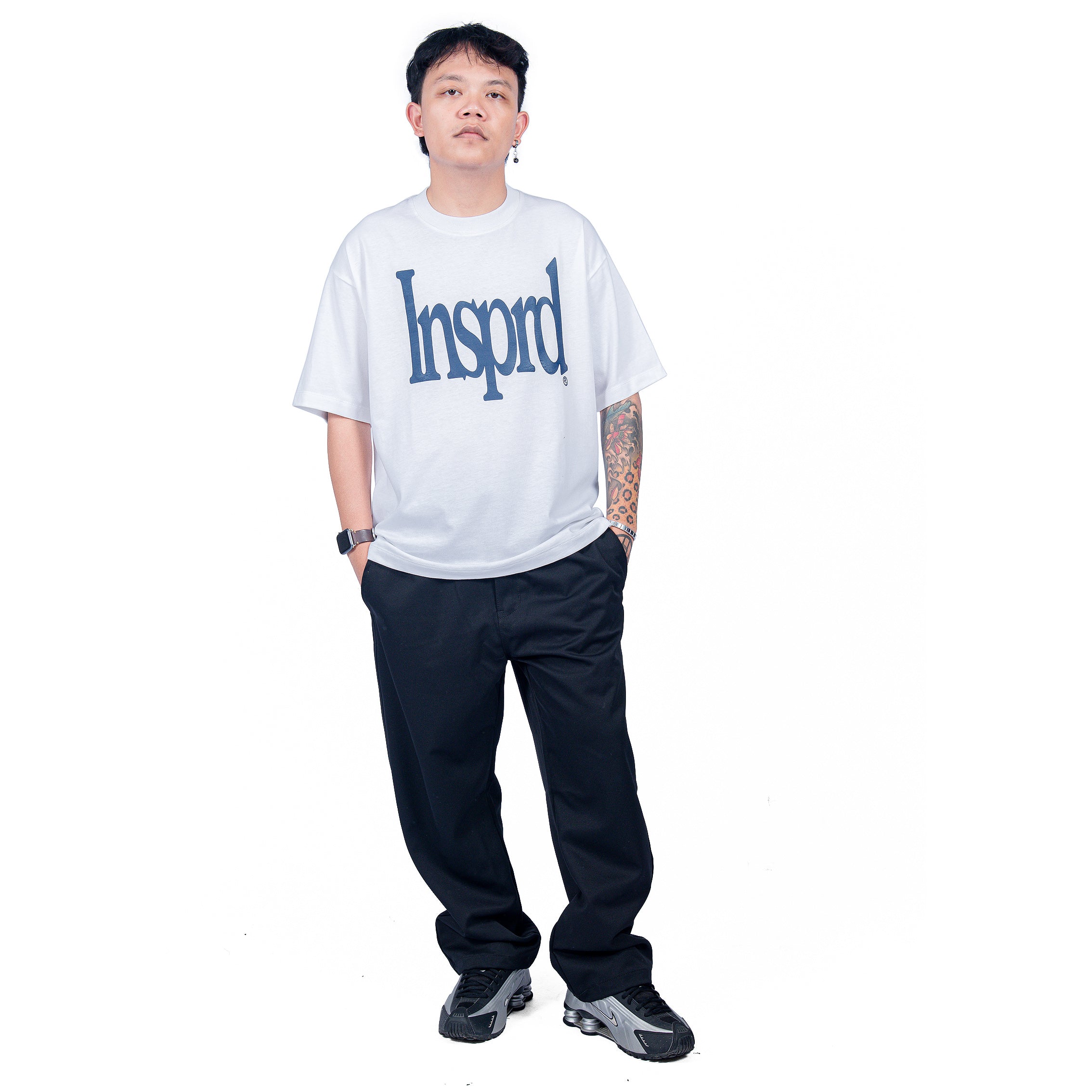 Inspired27 Tshirt Oversize - Brave Wh | White