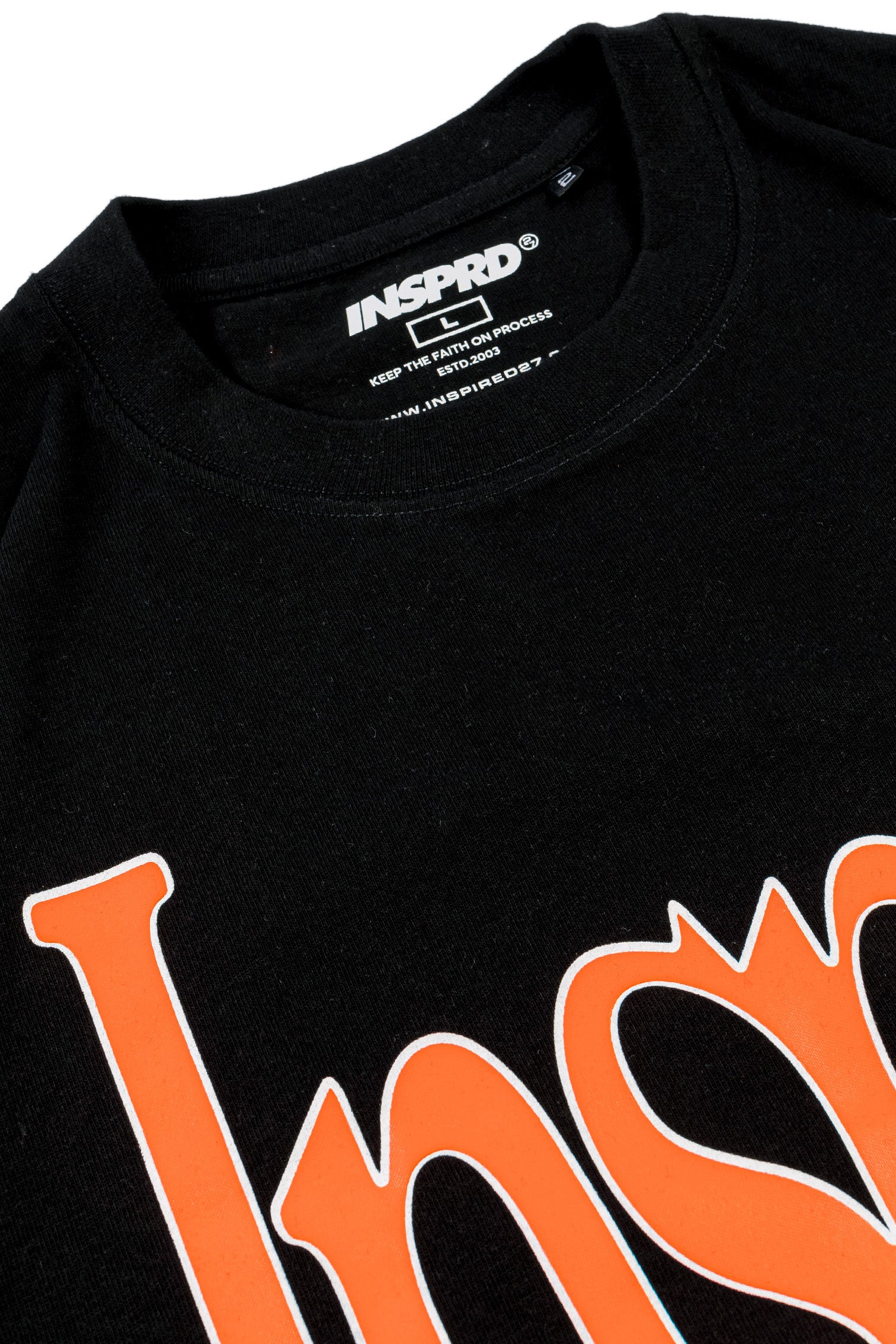 Inspired27 Tshirt Oversize - Brave Bk | Black