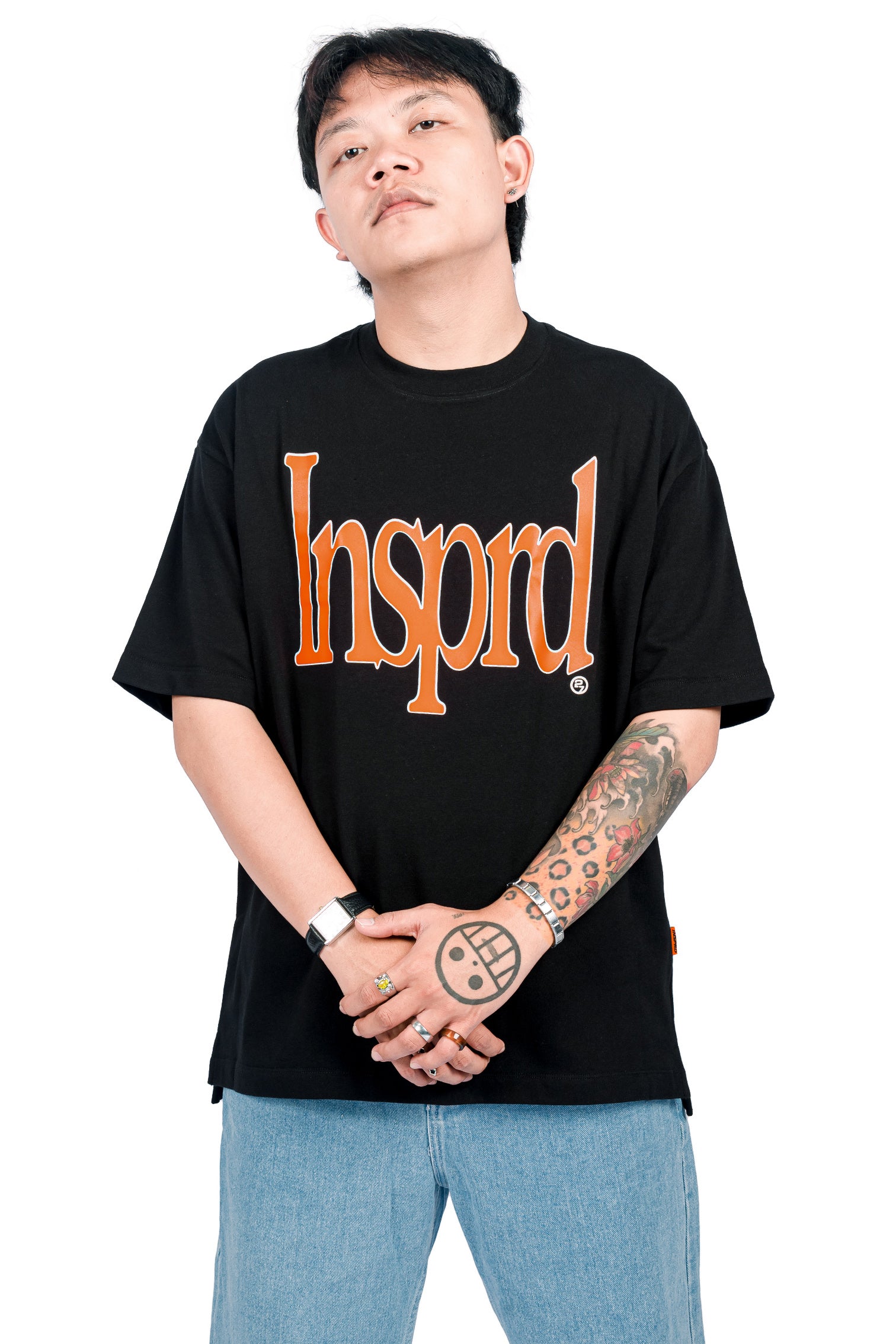 Inspired27 Tshirt Oversize - Brave Bk | Black