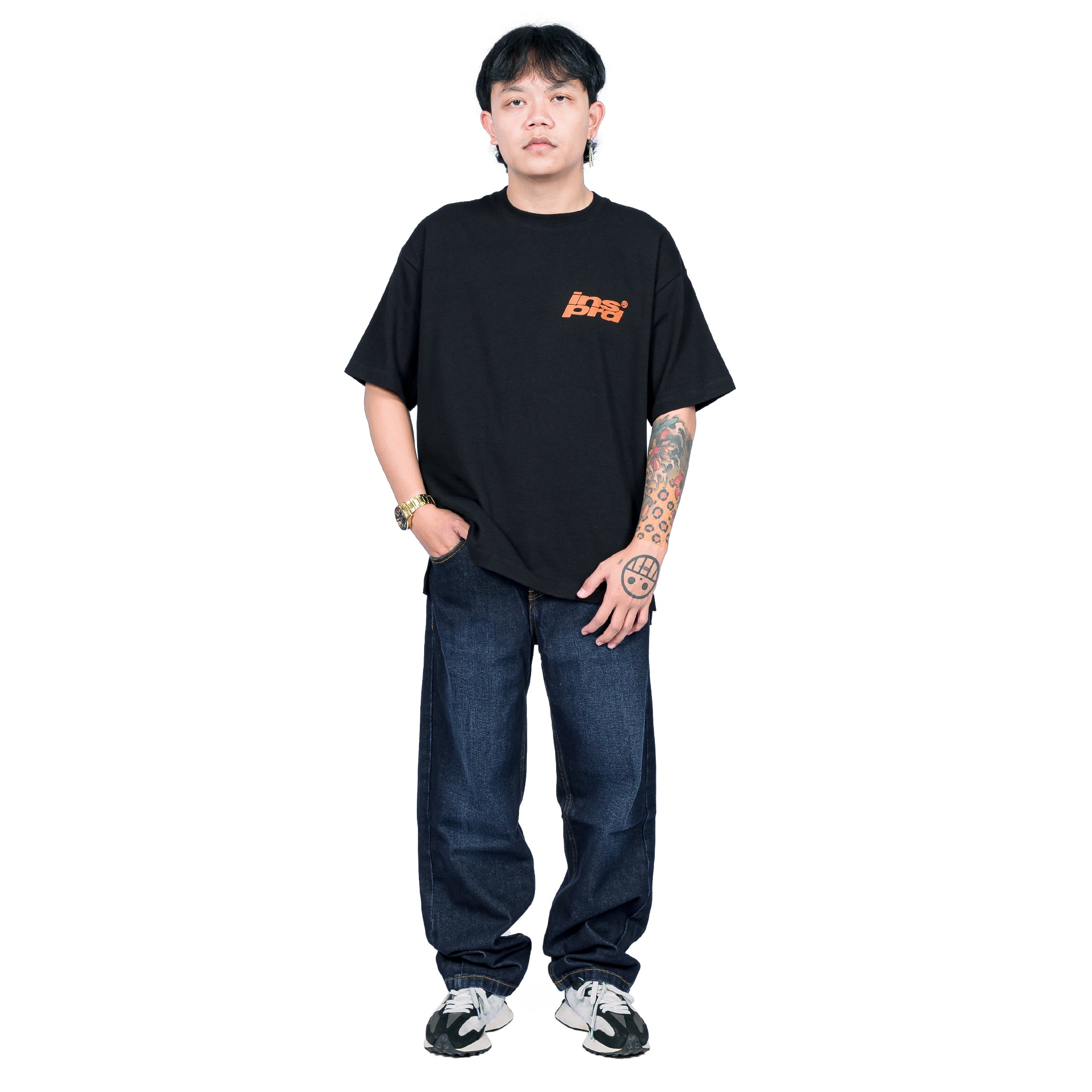 Inspired27 Tshirt Oversize - Resilience Ts Bk | Black