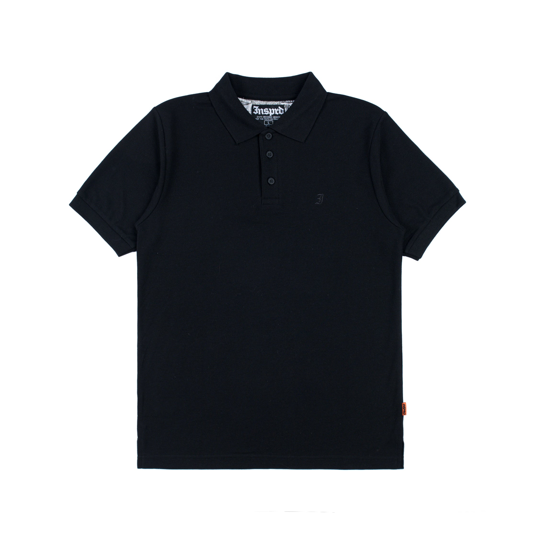 Inspired27 Polo Shirt - Root PL Bk | Black