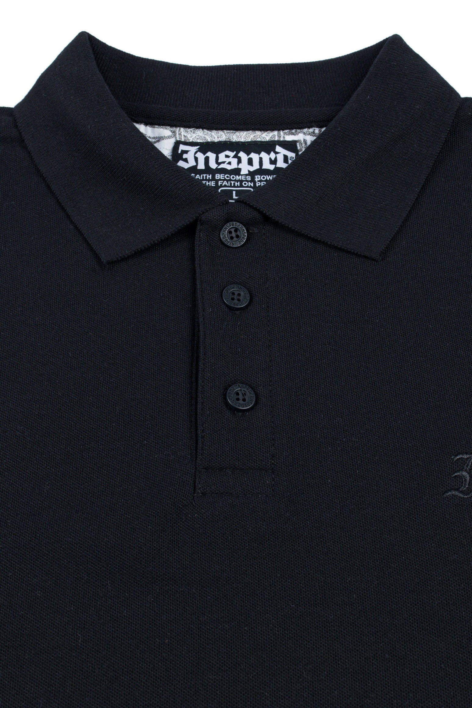 Inspired27 Polo Shirt - Root PL Bk | Black