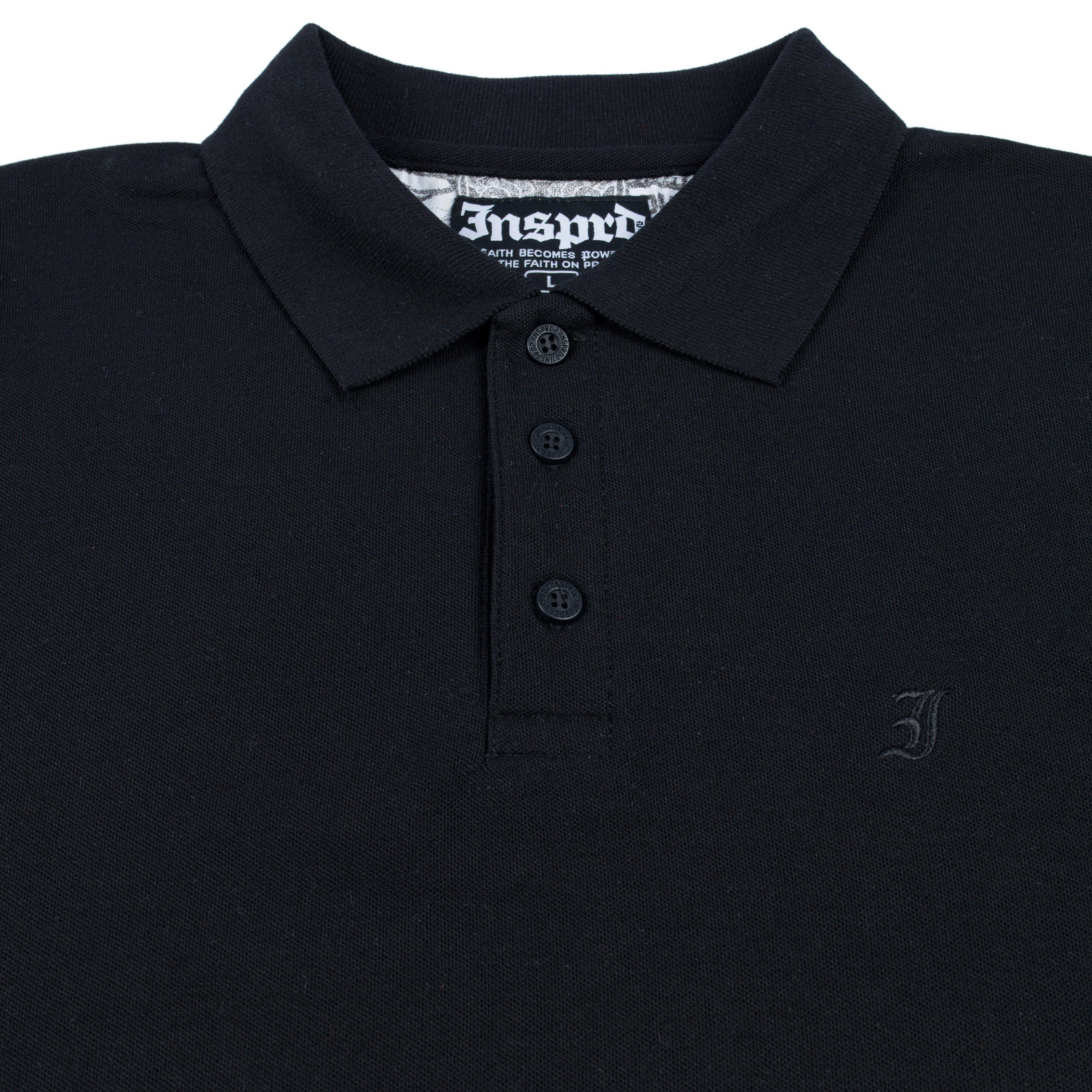 Inspired27 Polo Shirt - Root PL Bk | Black