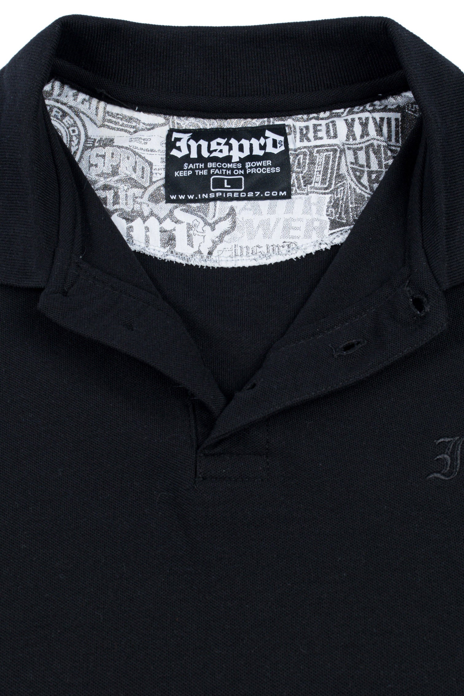 Inspired27 Polo Shirt - Root PL Bk | Black