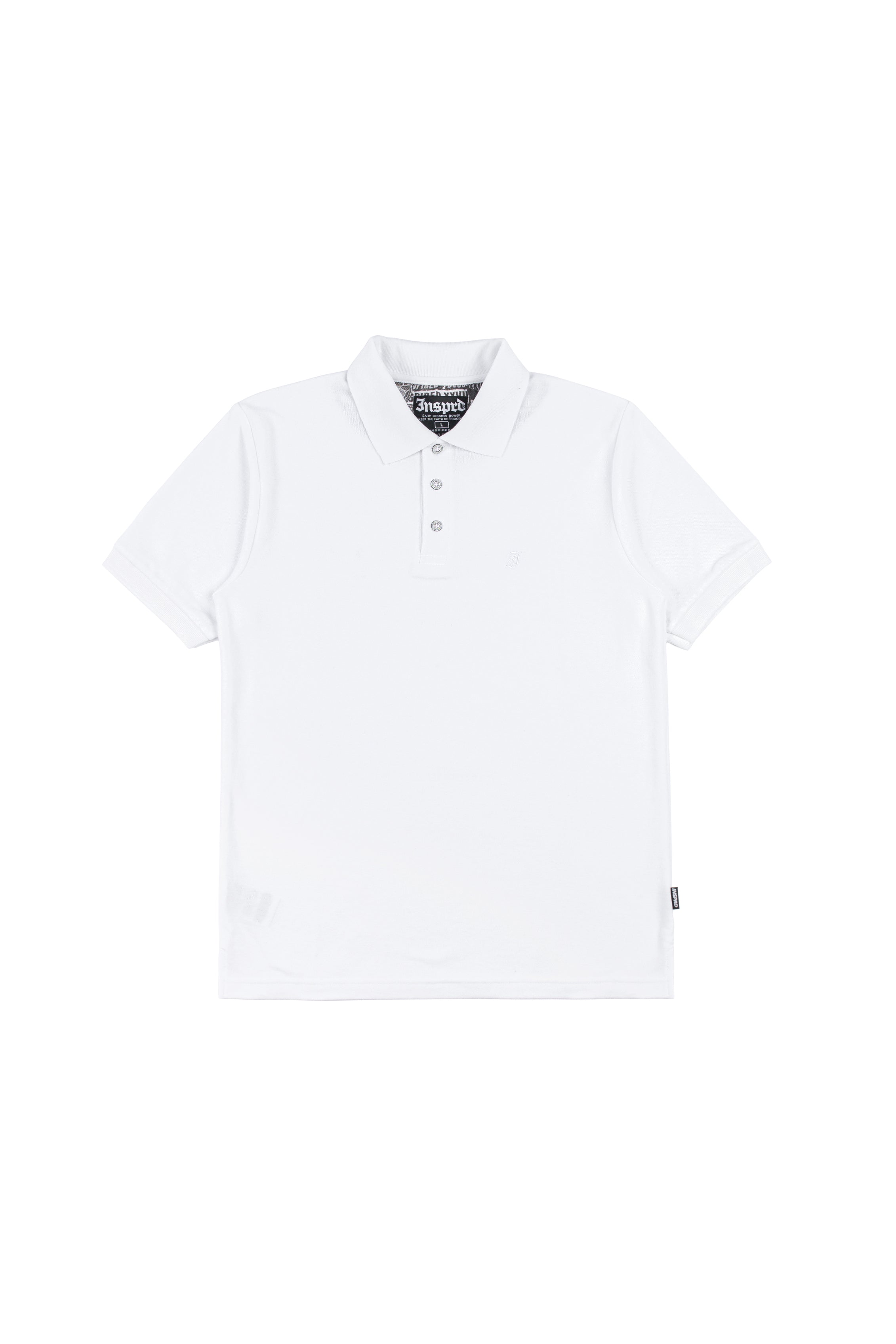 Inspired27 Polo Shirt - Root PL Wh | White