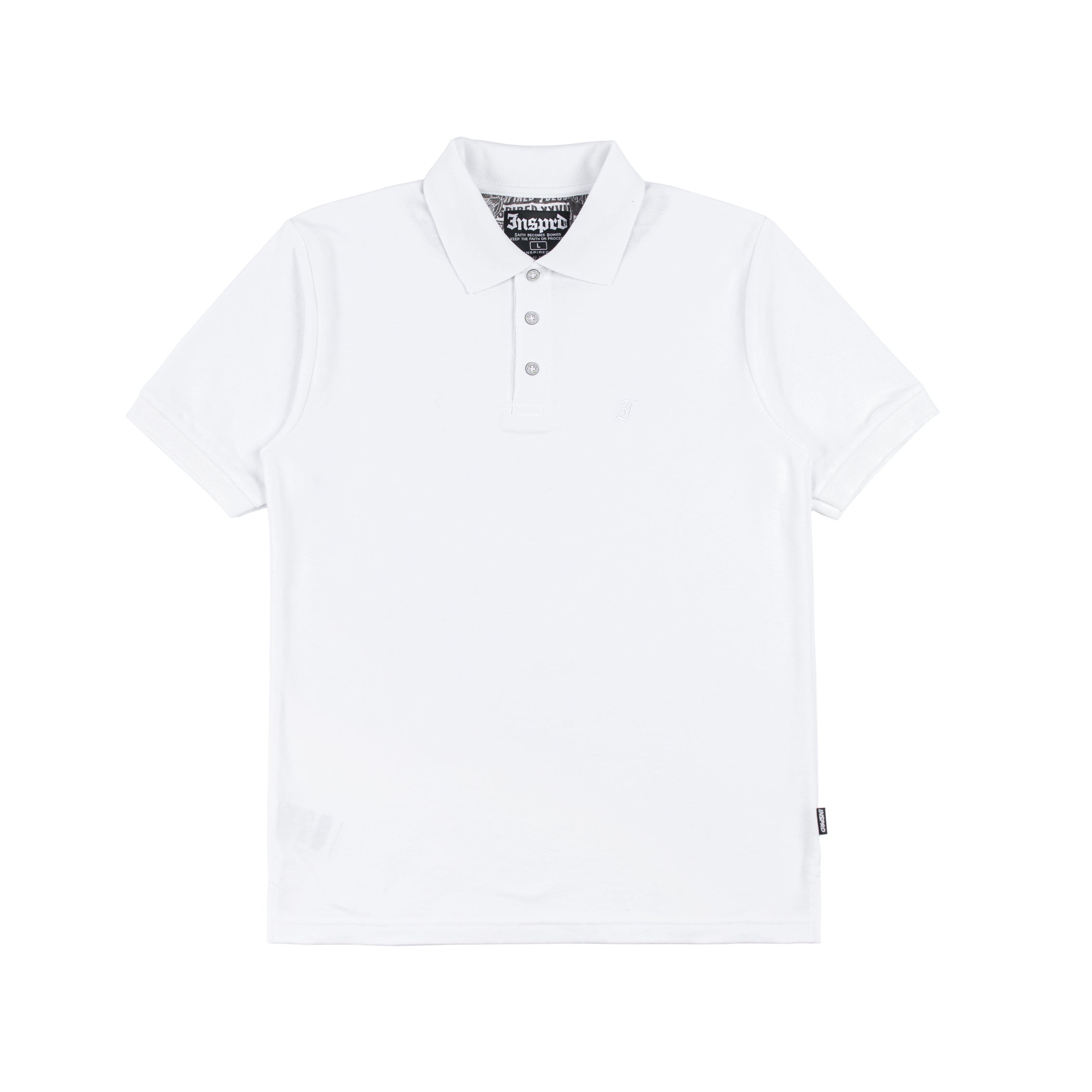 Inspired27 Polo Shirt - Root PL Wh | White