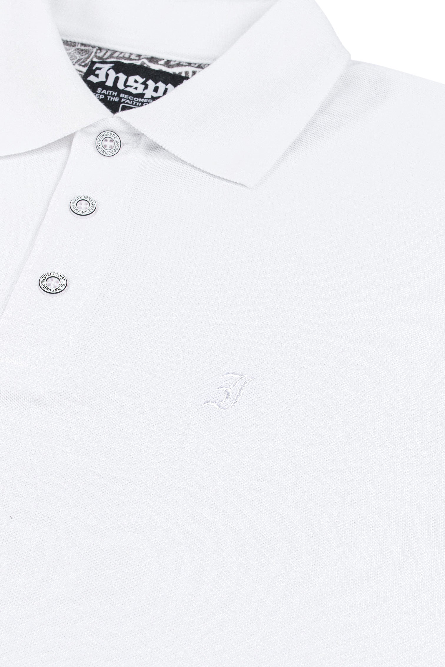 Inspired27 Polo Shirt - Root PL Wh | White