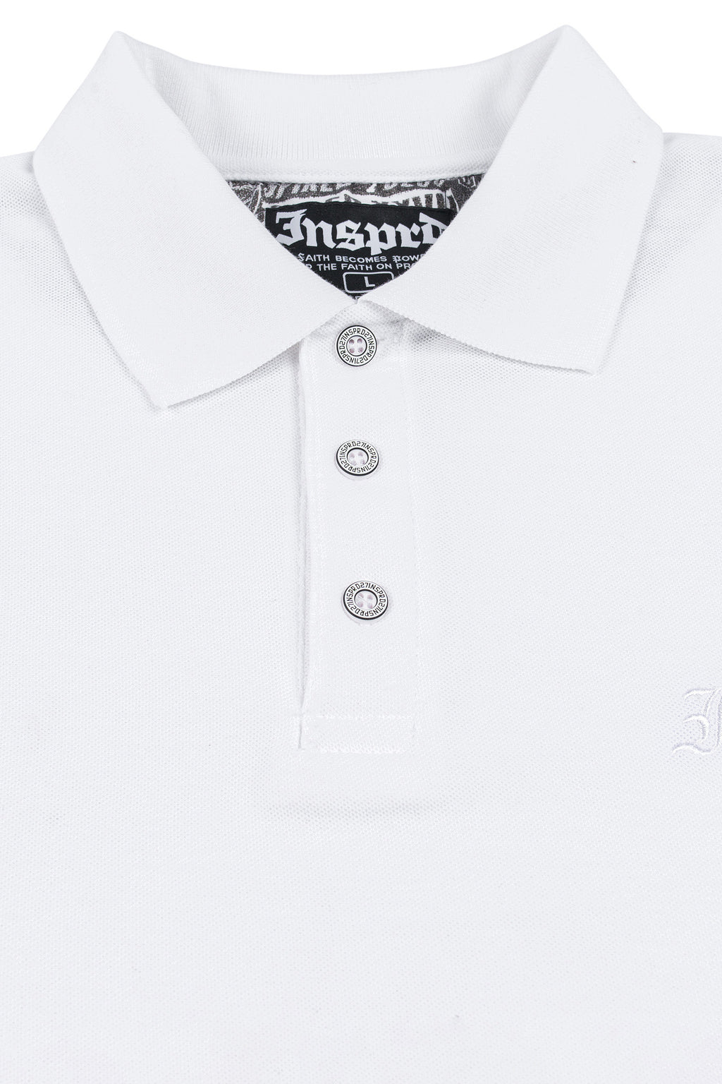 Inspired27 Polo Shirt - Root PL Wh | White