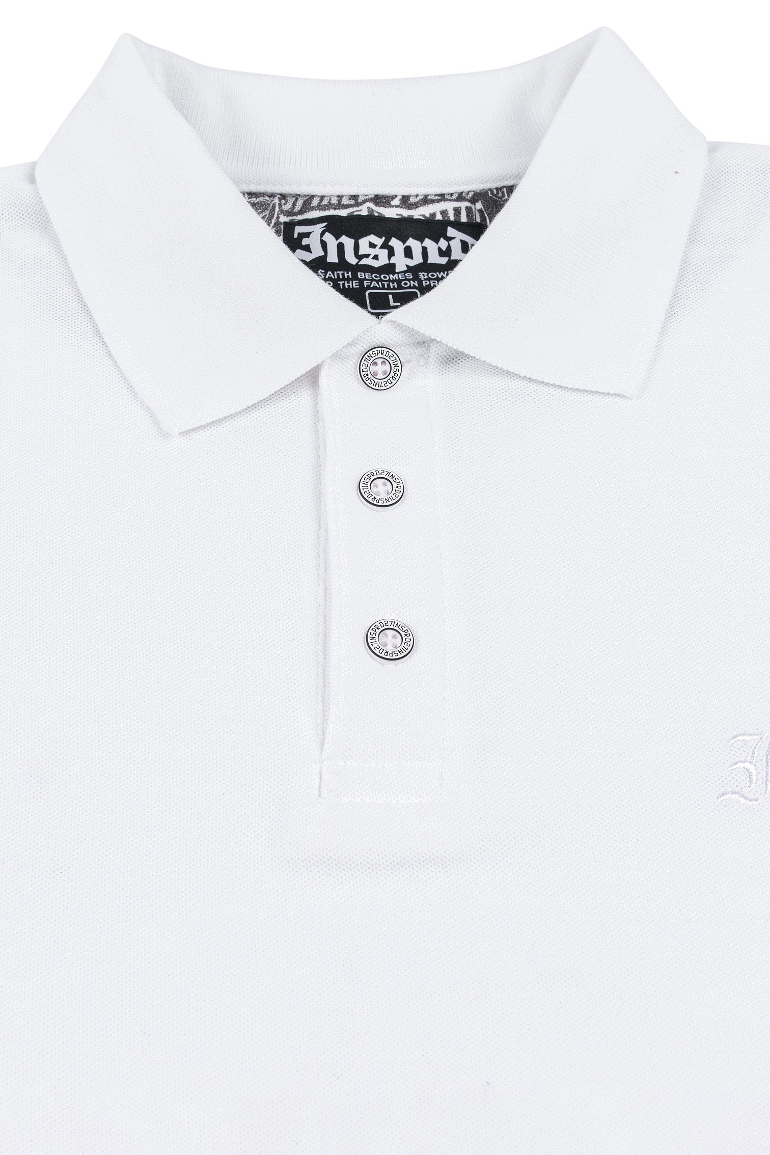 Inspired27 Polo Shirt - Root PL Wh | White