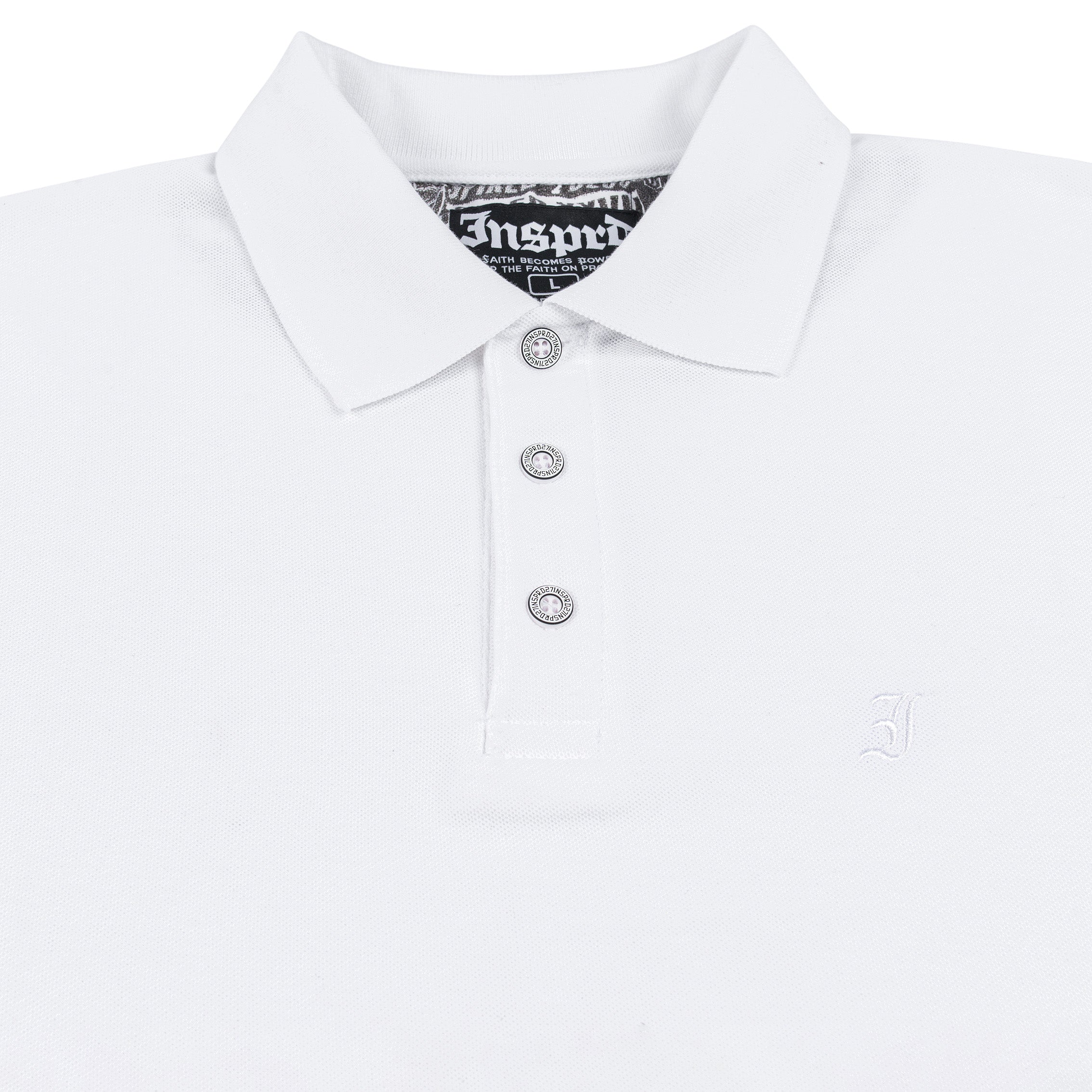 Inspired27 Polo Shirt - Root PL Wh | White