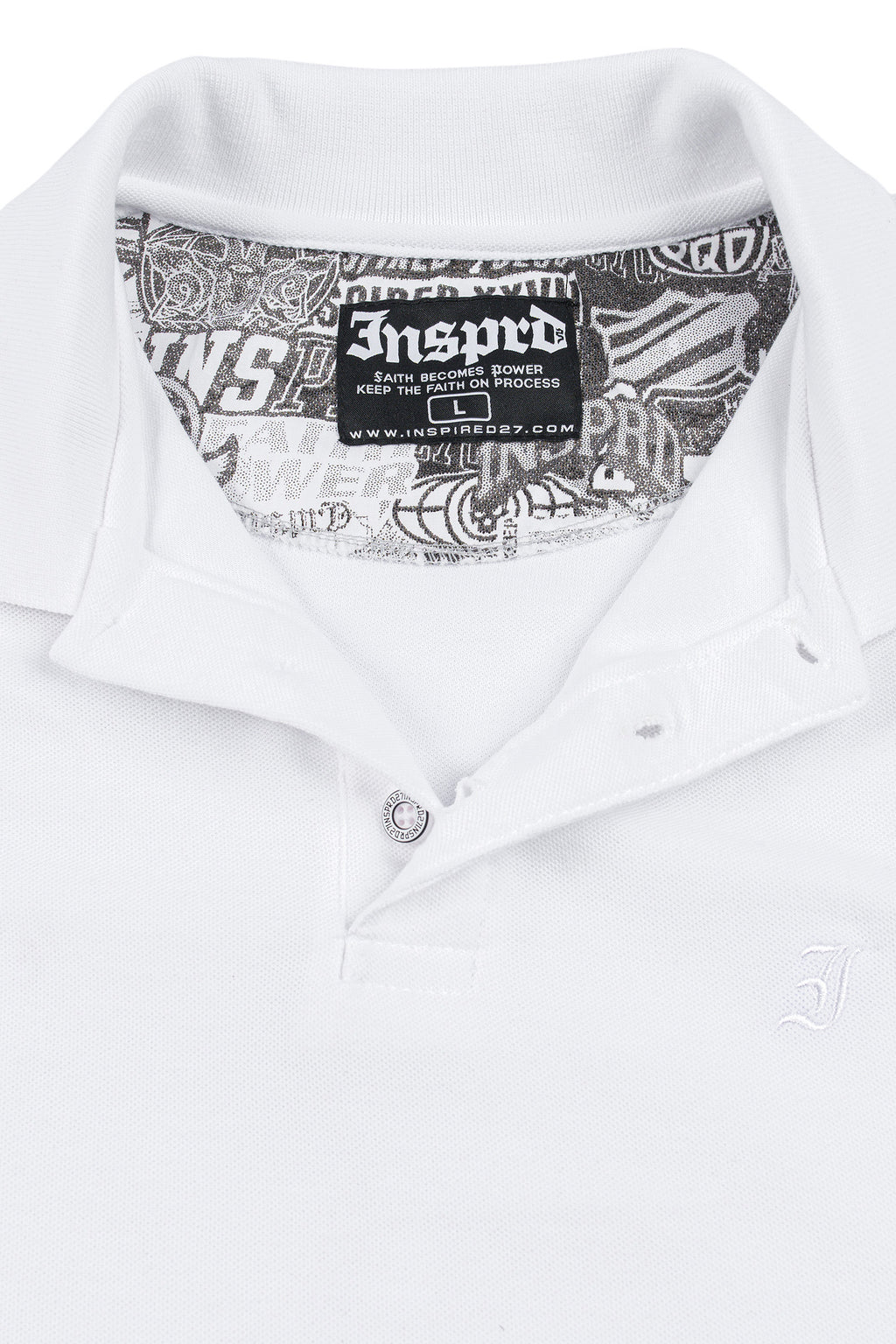 Inspired27 Polo Shirt - Root PL Wh | White