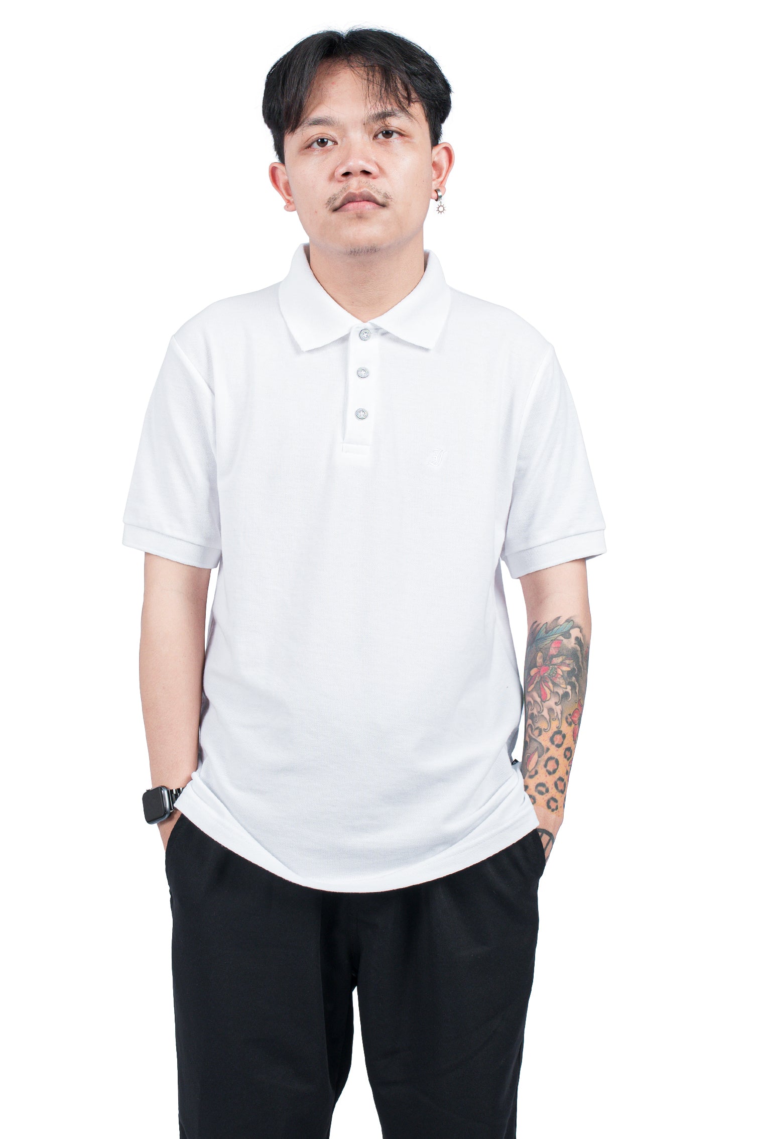 Inspired27 Polo Shirt - Root PL Wh | White