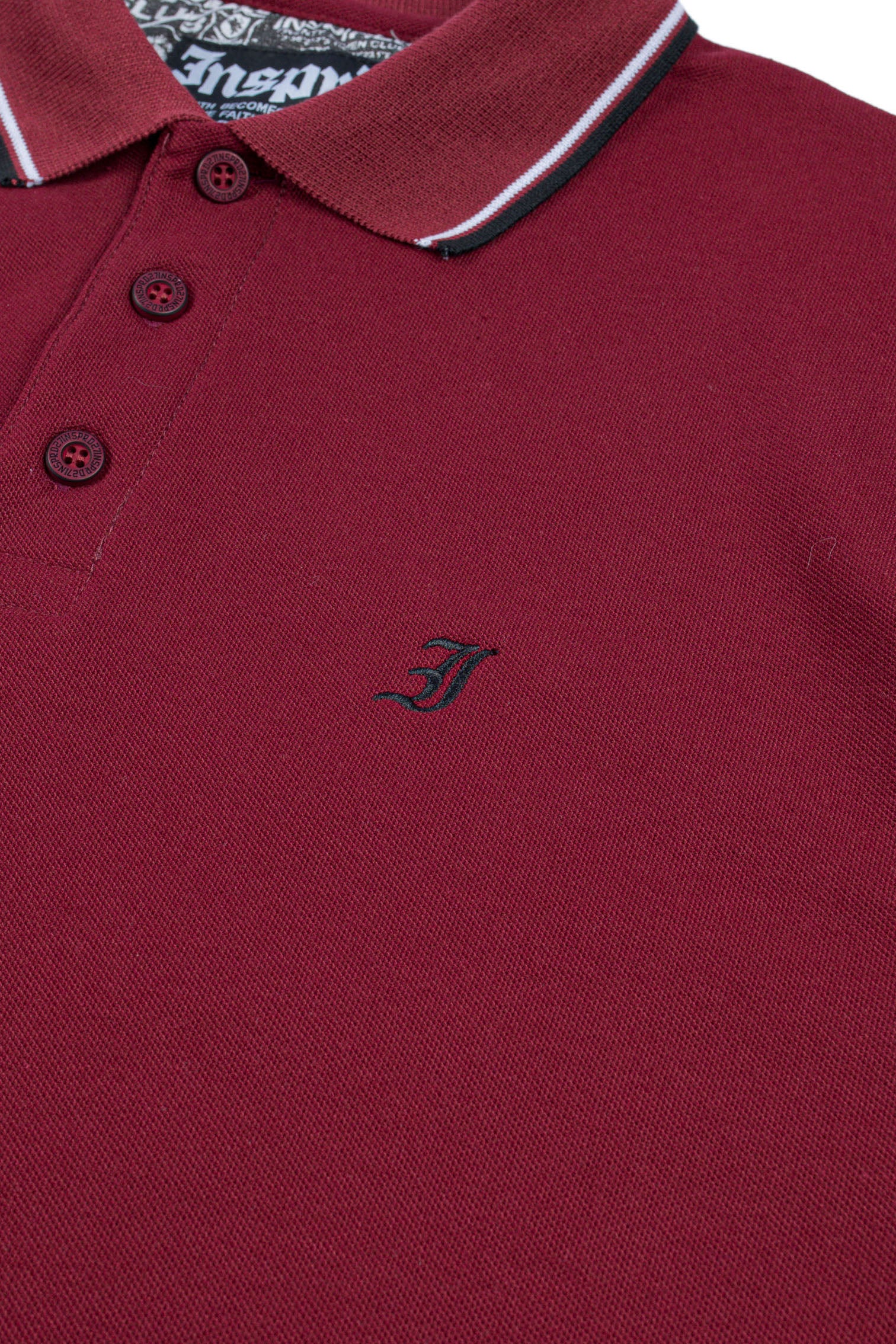 Inspired27 Polo Shirt - Root PL Mr | Maroon