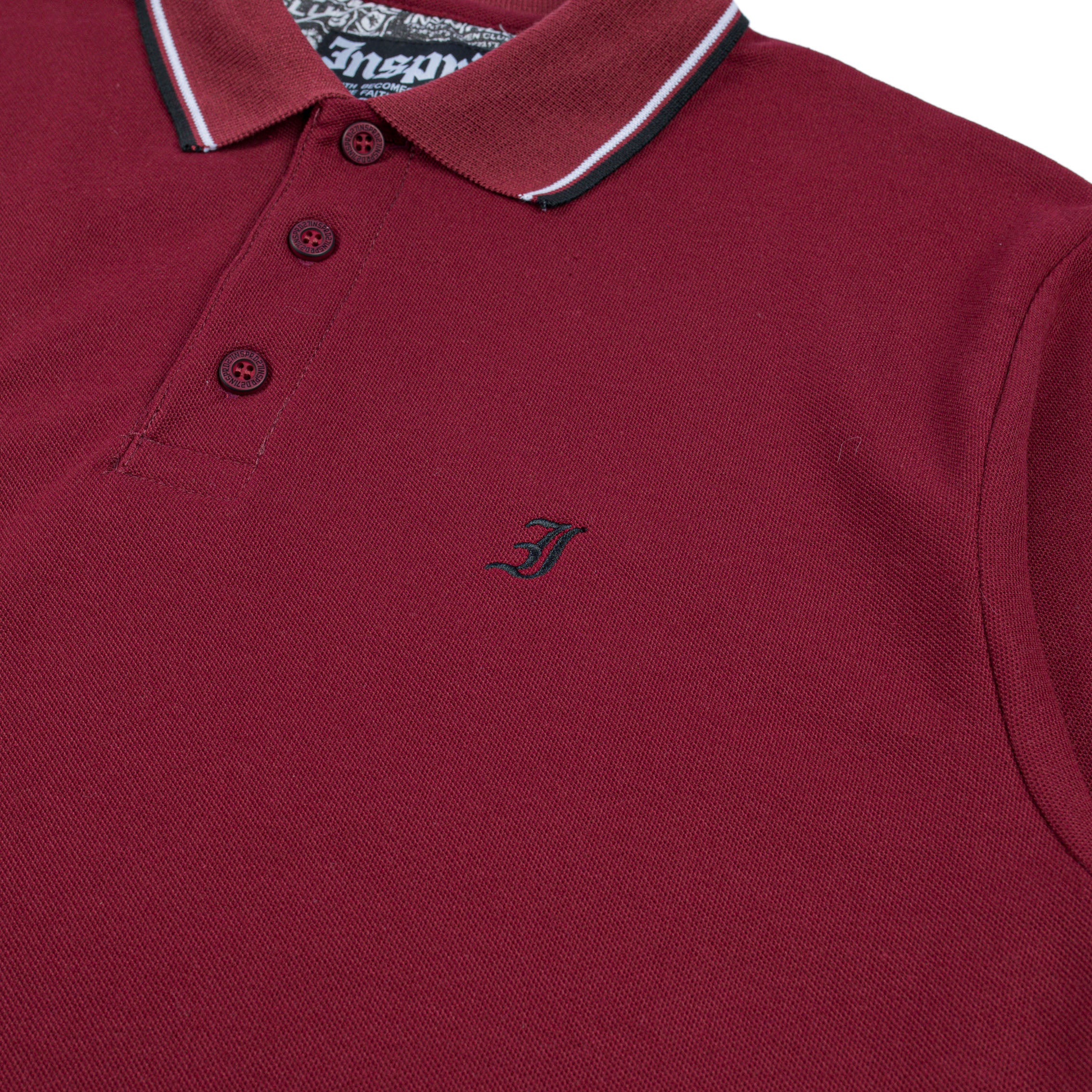 Inspired27 Polo Shirt - Root PL Mr | Maroon