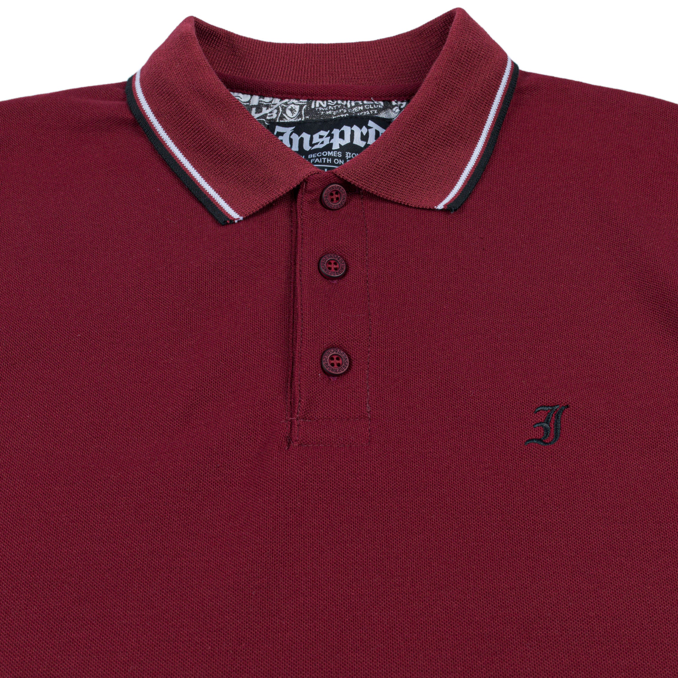 Inspired27 Polo Shirt - Root PL Mr | Maroon