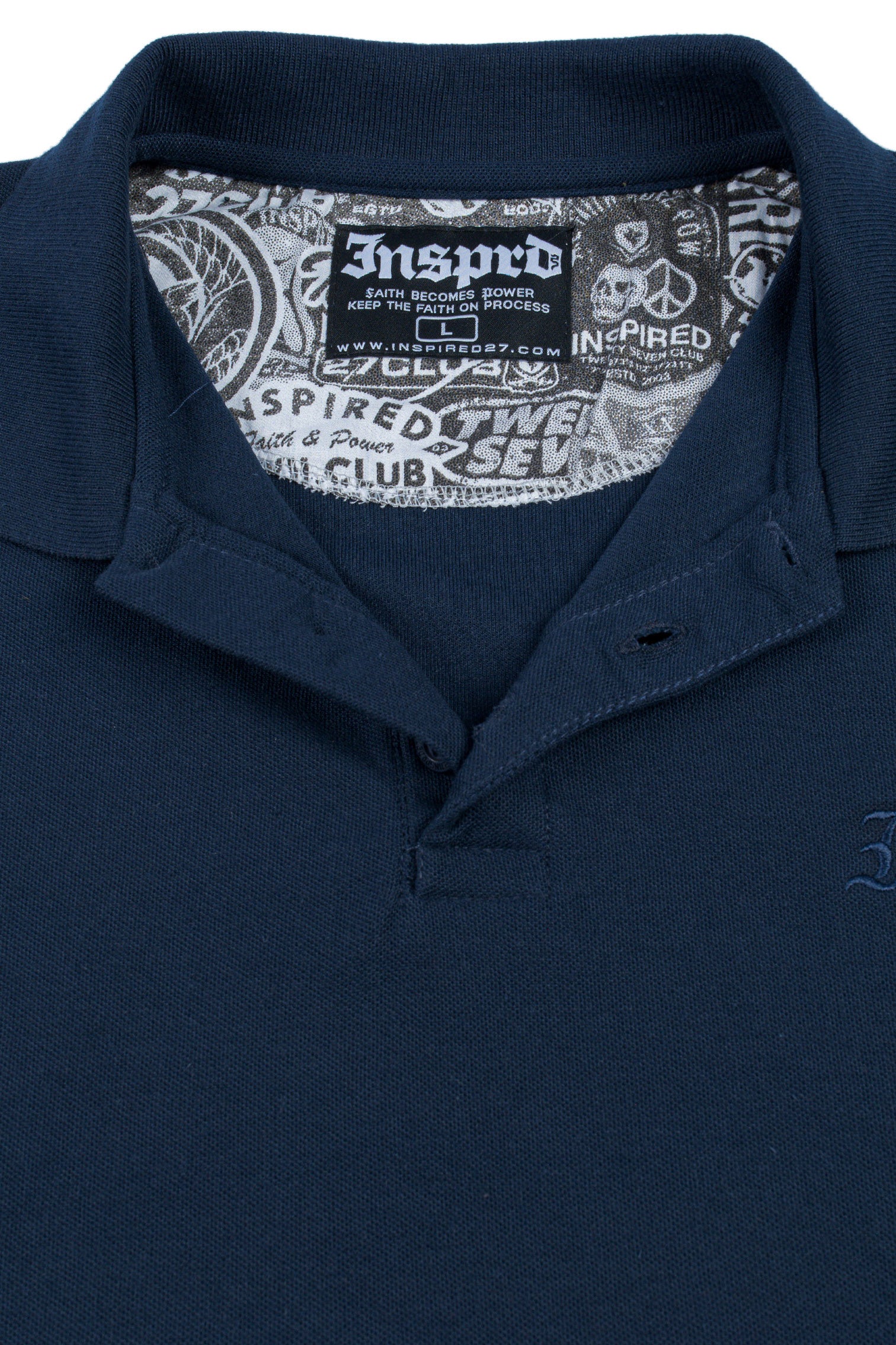 Inspired27 Polo Shirt - Root PL Nv | Navy
