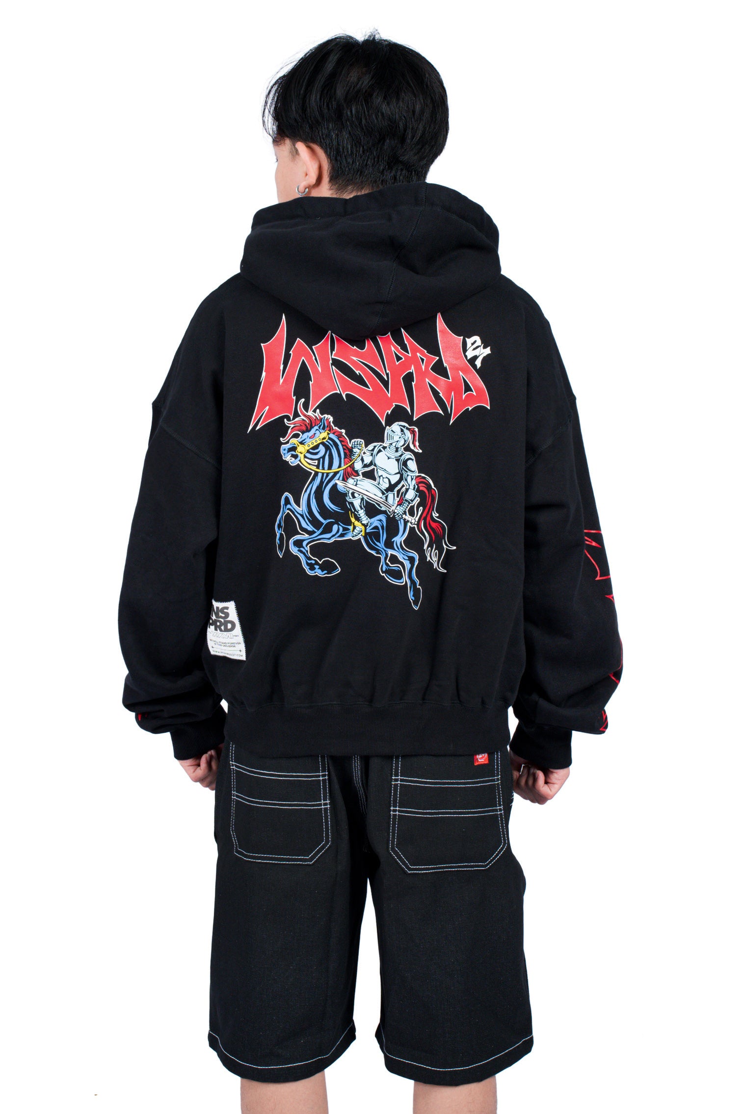 Inspired27 Jacket Hoodie Boxy - Nomad Hd Bk | Black