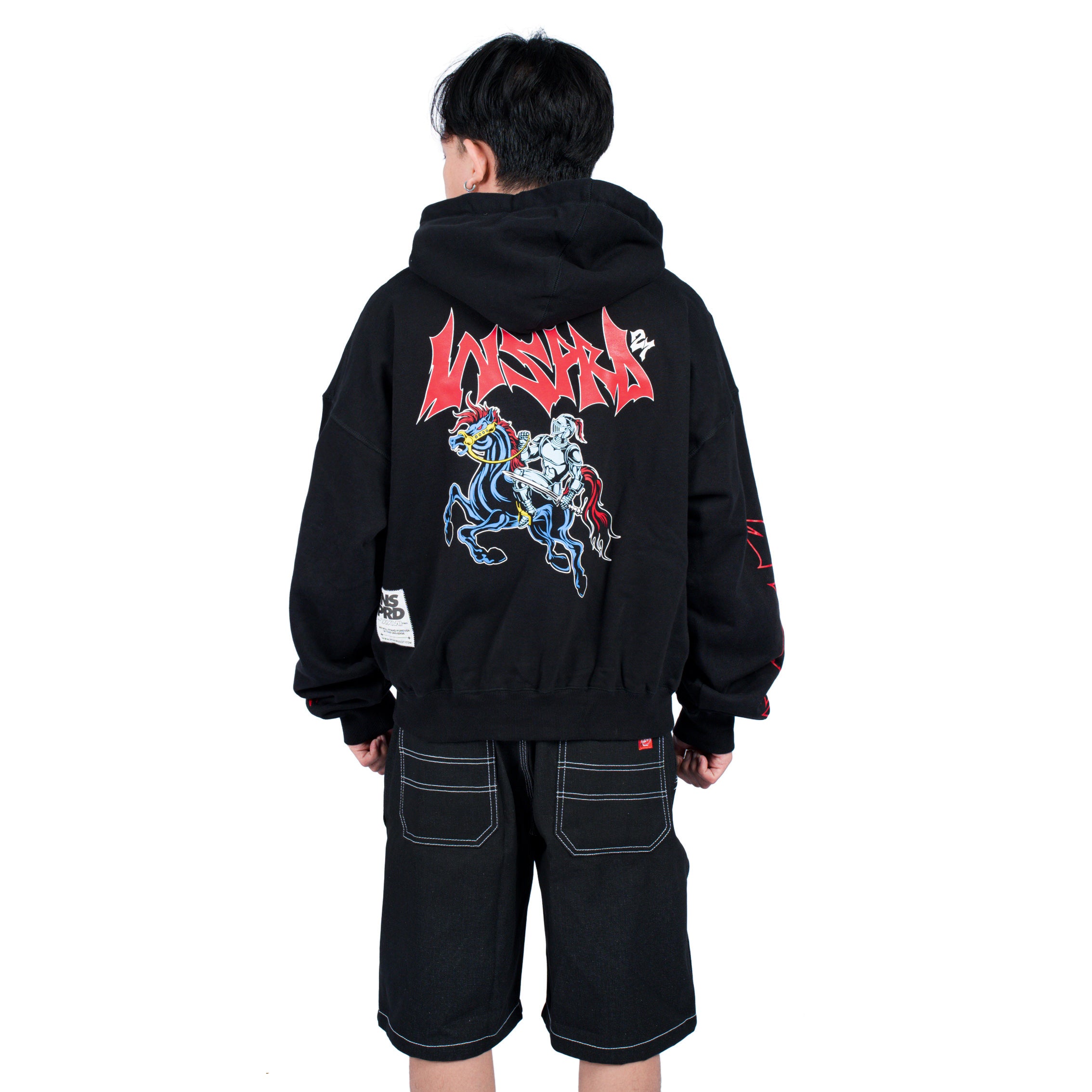 Inspired27 Jacket Hoodie Boxy - Nomad Hd Bk | Black