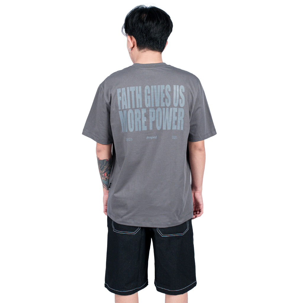 Inspired27 Tshirt - Power Ts Dg | Dark Grey