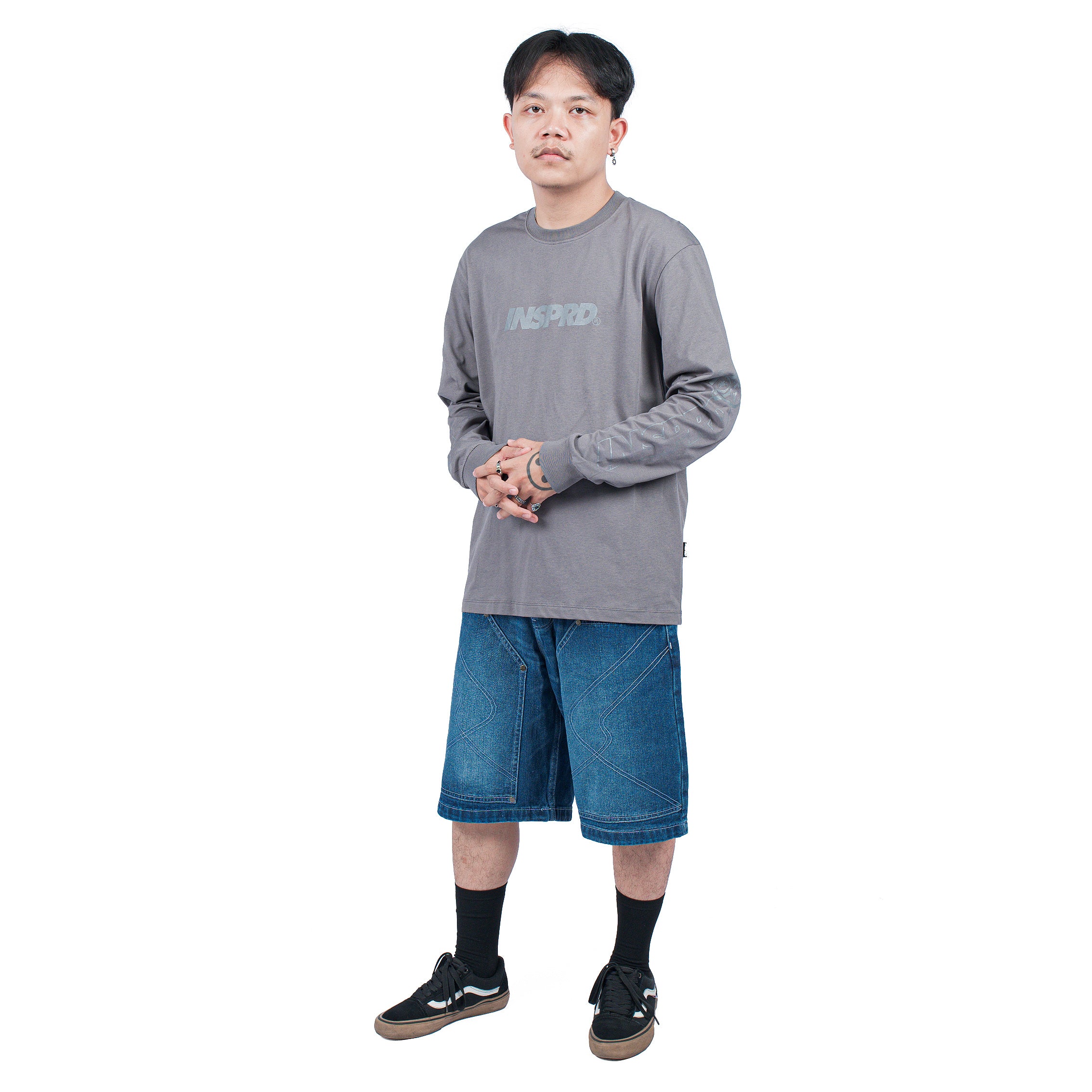 Inspired27 Longsleeve - Barrier Ls Dg | Dark Grey