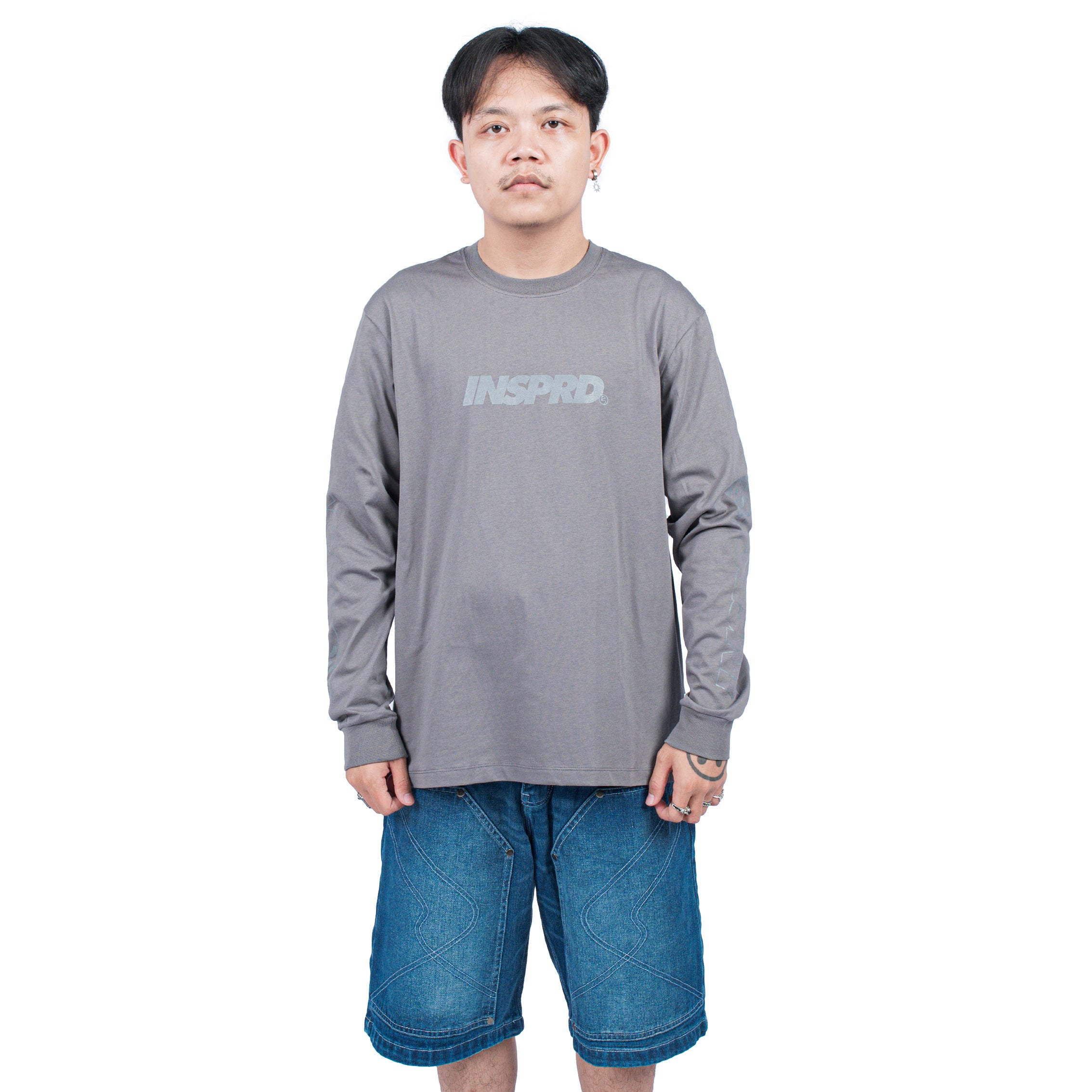 Inspired27 Longsleeve - Barrier Ls Dg | Dark Grey