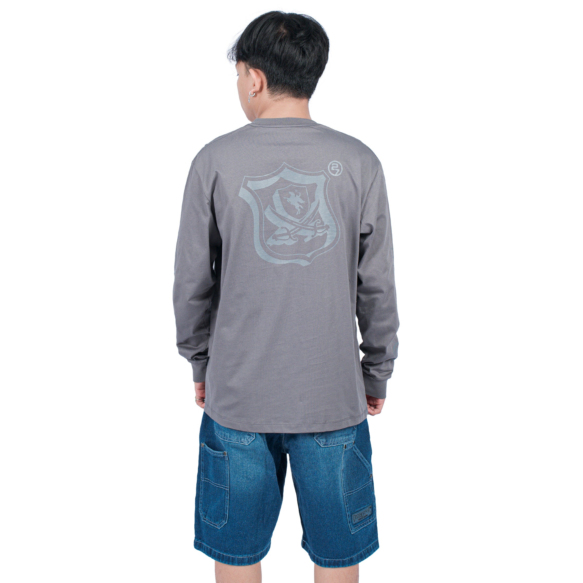 Inspired27 Longsleeve - Barrier Ls Dg | Dark Grey