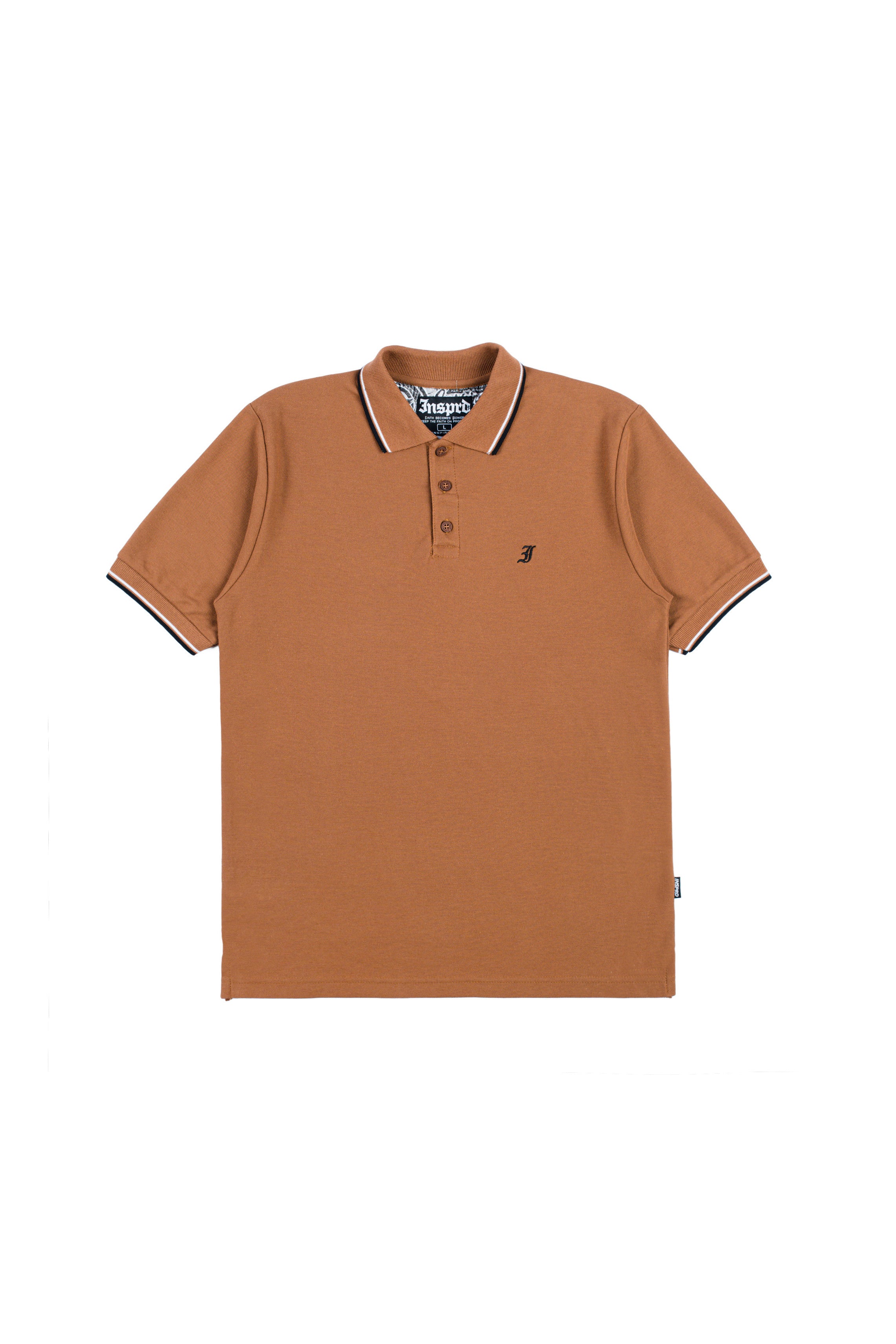 Inspired27 Polo Shirt - Root PL Br | Brown