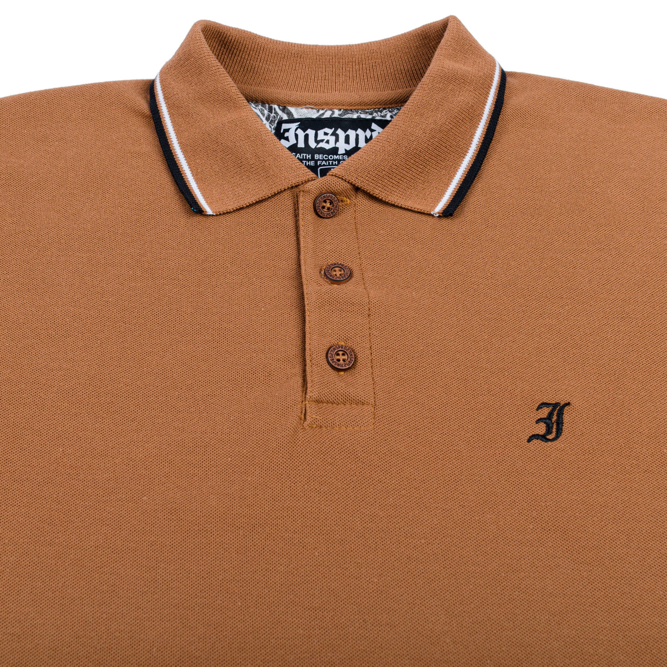 Inspired27 Polo Shirt - Root PL Br | Brown