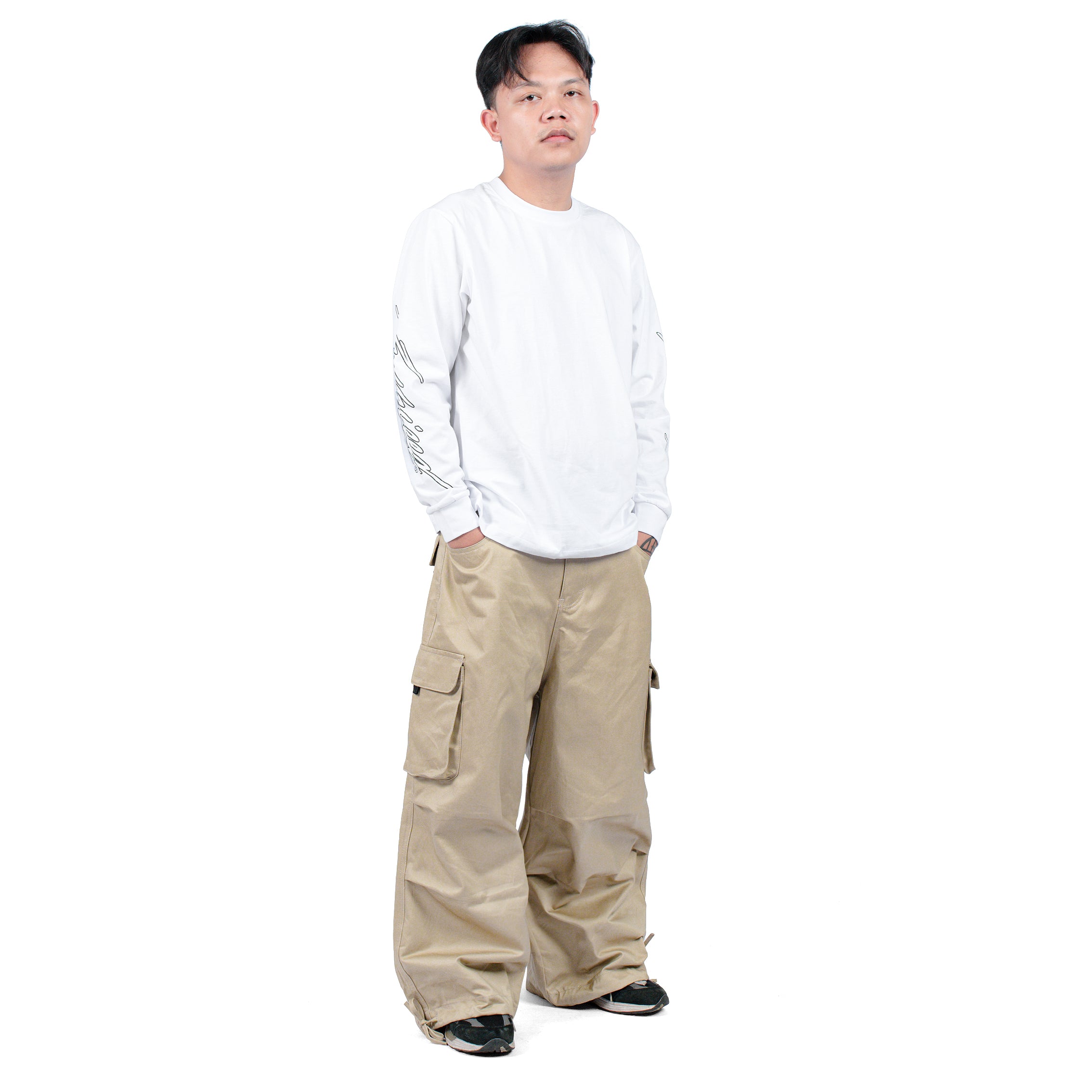 Inspired27 - Celana Panjang Cargo Fold
