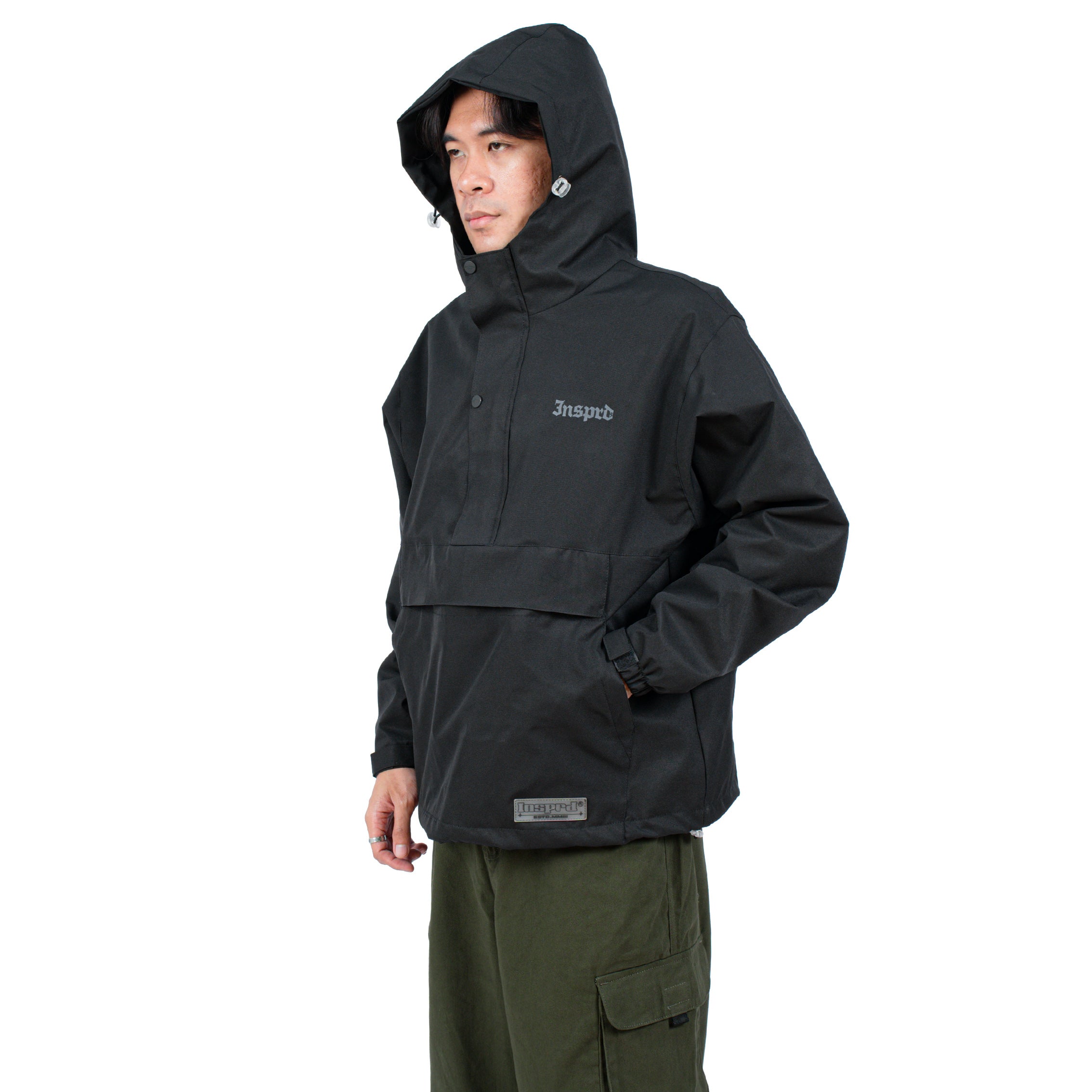Inspired27 - Jacket Windbreaker Locus JK | Black