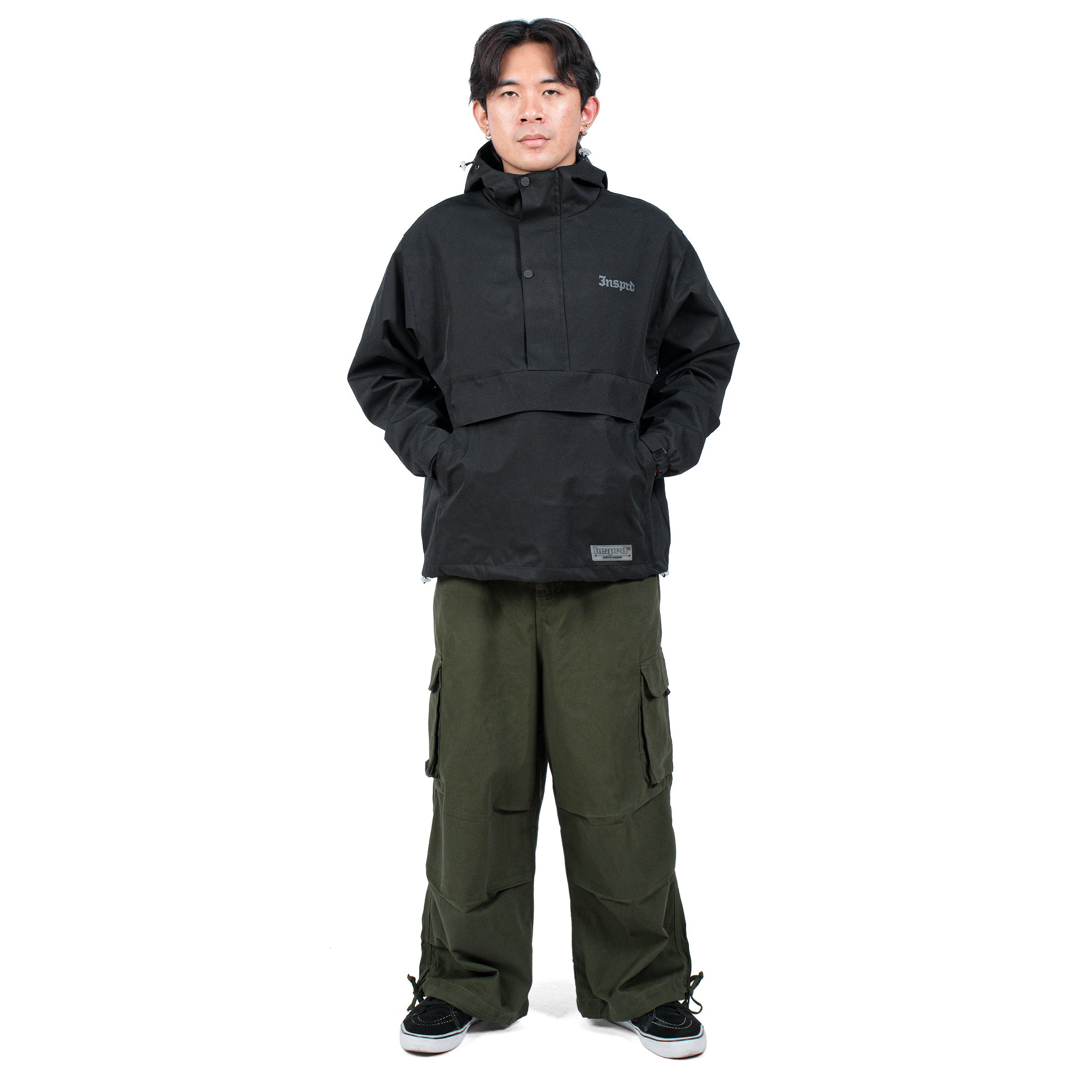 Inspired27 - Jacket Windbreaker Locus JK | Black