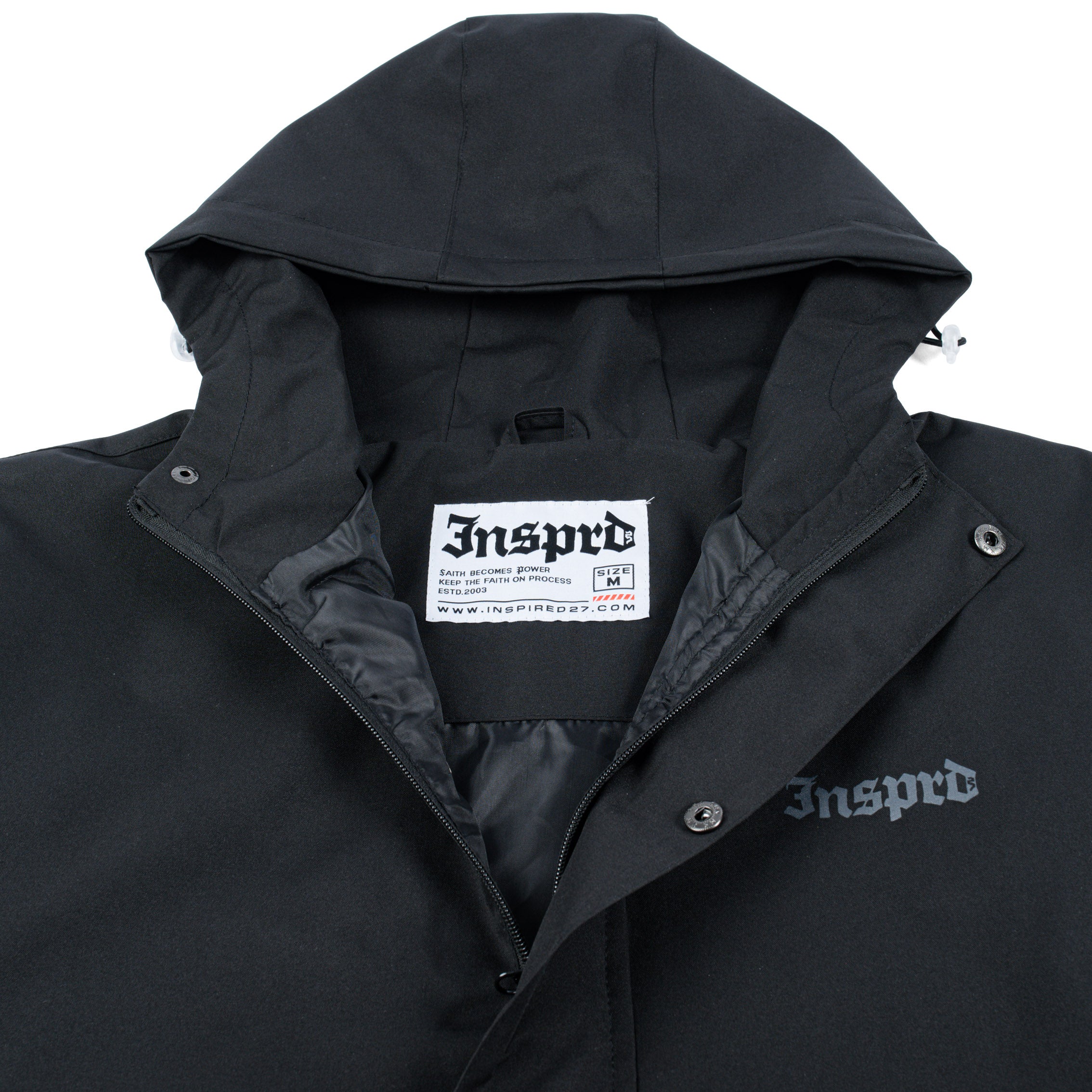 Inspired27 - Jacket Windbreaker Locus JK | Black