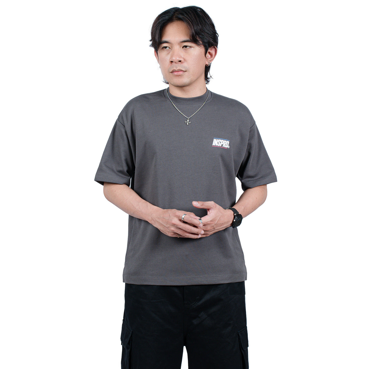 Inspired27 Tshirt Oversize - Concrete Ovs