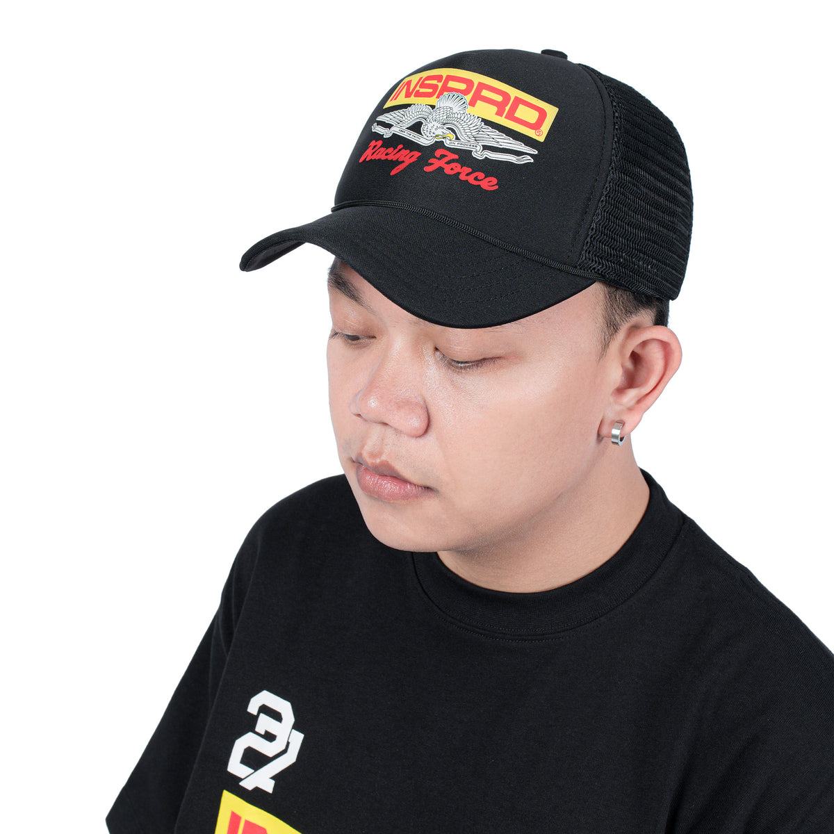 Inspired27 Steel Creed Ht Racing Force V3 | Trucker Hat Mesh Snapback | Topi Unisex