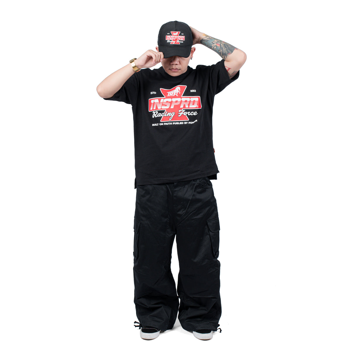 Inspired27 Octane Ht Racing Force V3 | Trucker Hat Mesh Snapback | Topi Unisex