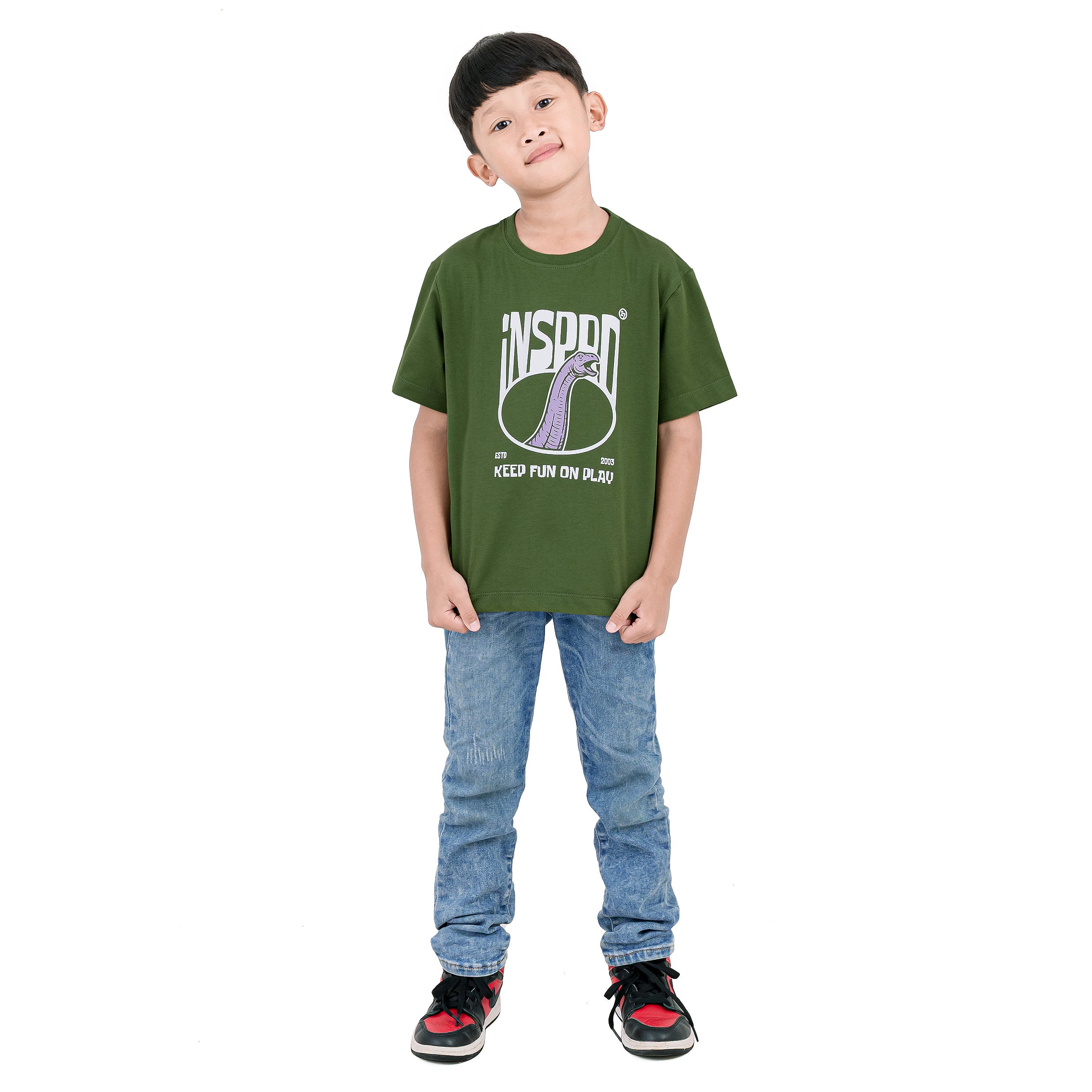 Inspired27 - Kids Tshirt Stomp