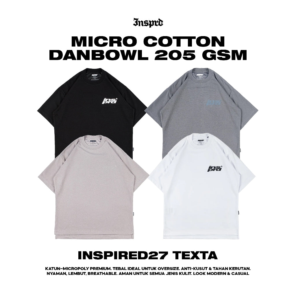 Inspired27 - Tshirt Oversize Texta Ts
