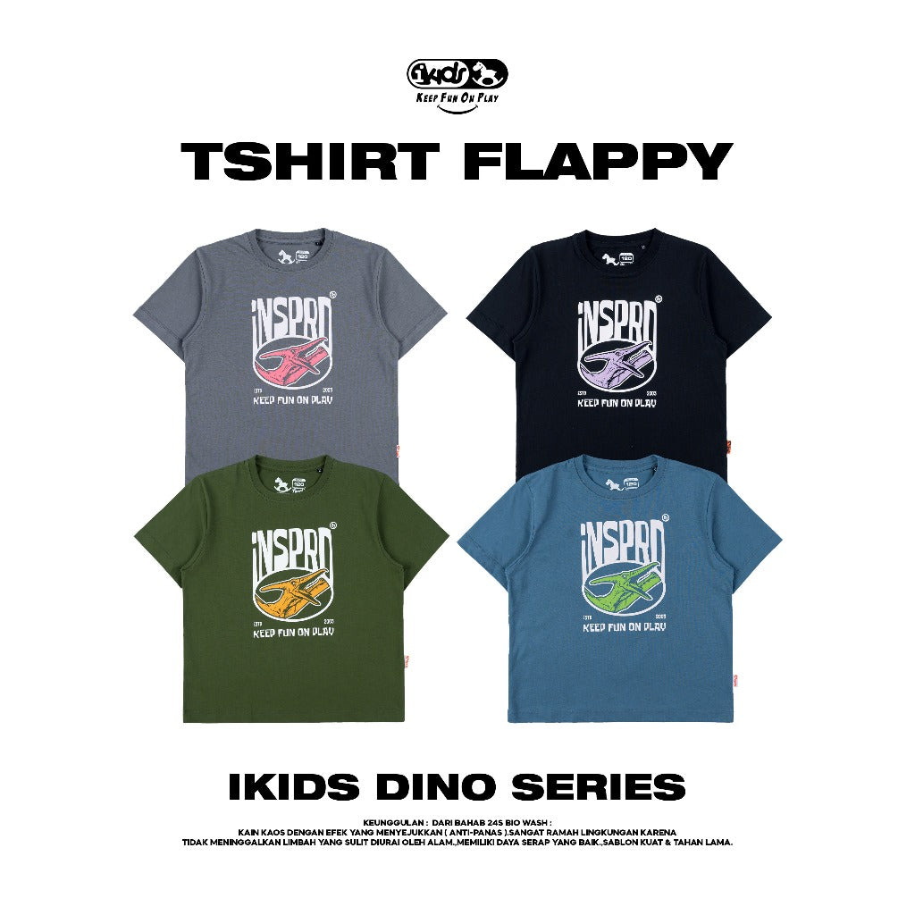 Inspired27 - Kids Tshirt Flappy