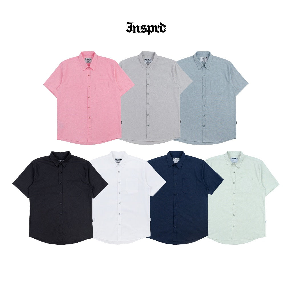 Inspired27 - Kemeja Pendek Winston