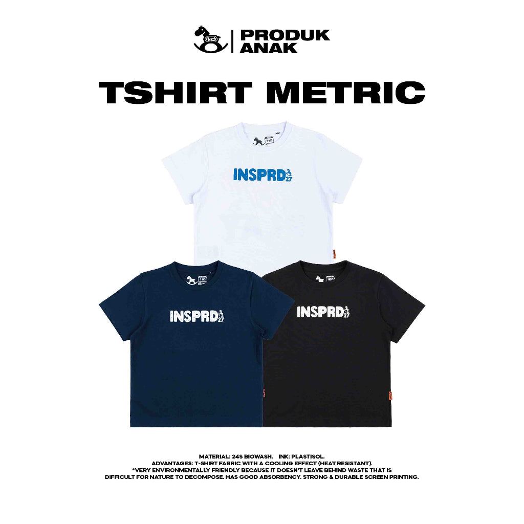 Inspired27 - Kids Tshirt Metric